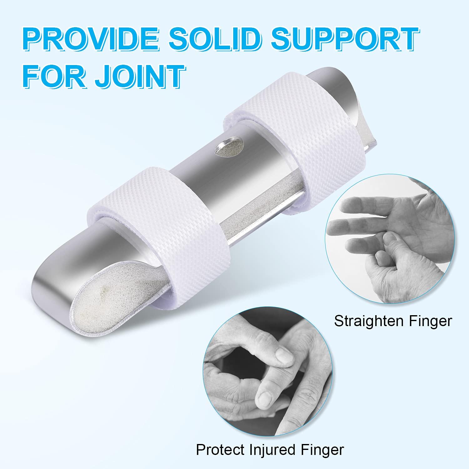 Sopito Finger Splint 3PCS Set Support Brace for Broken Fingers