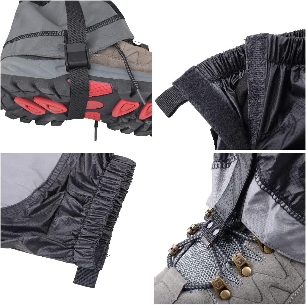TRIWONDER Lightweight Waterproof Ankle Gaiters for Hiking Walking