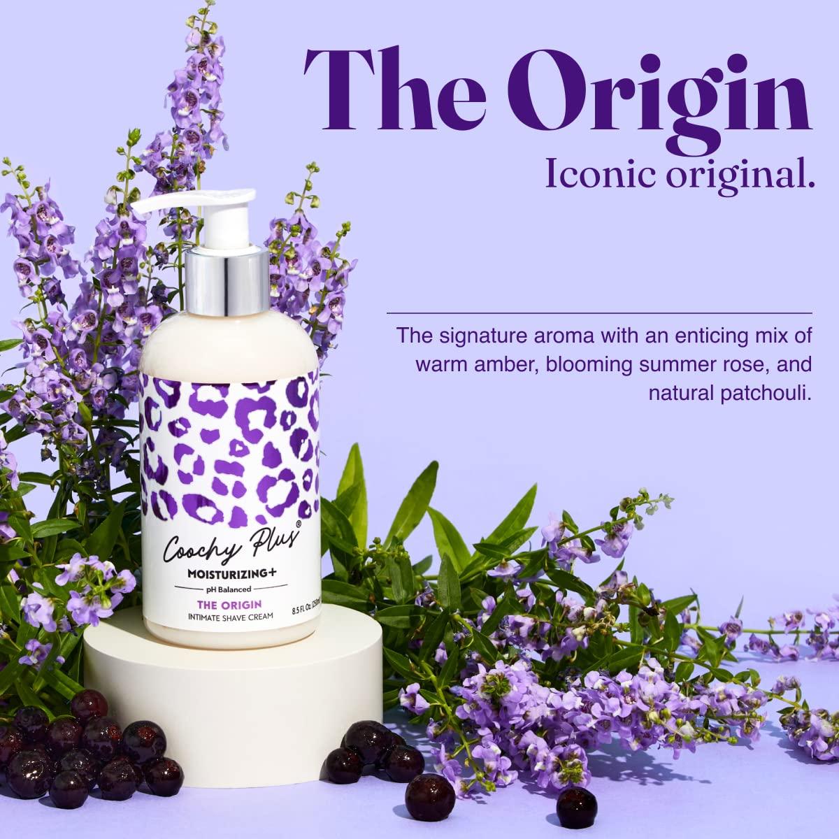 Coochy Plus Intimate Shaving Cream MOISTURIZING Plus THE ORIGIN For