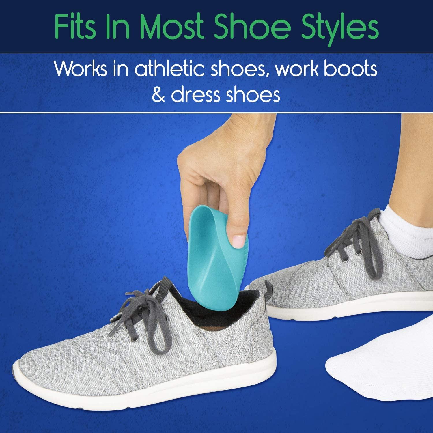 ViveSole Heel Cups Heavy Duty High Impact Insert for Severs Disease