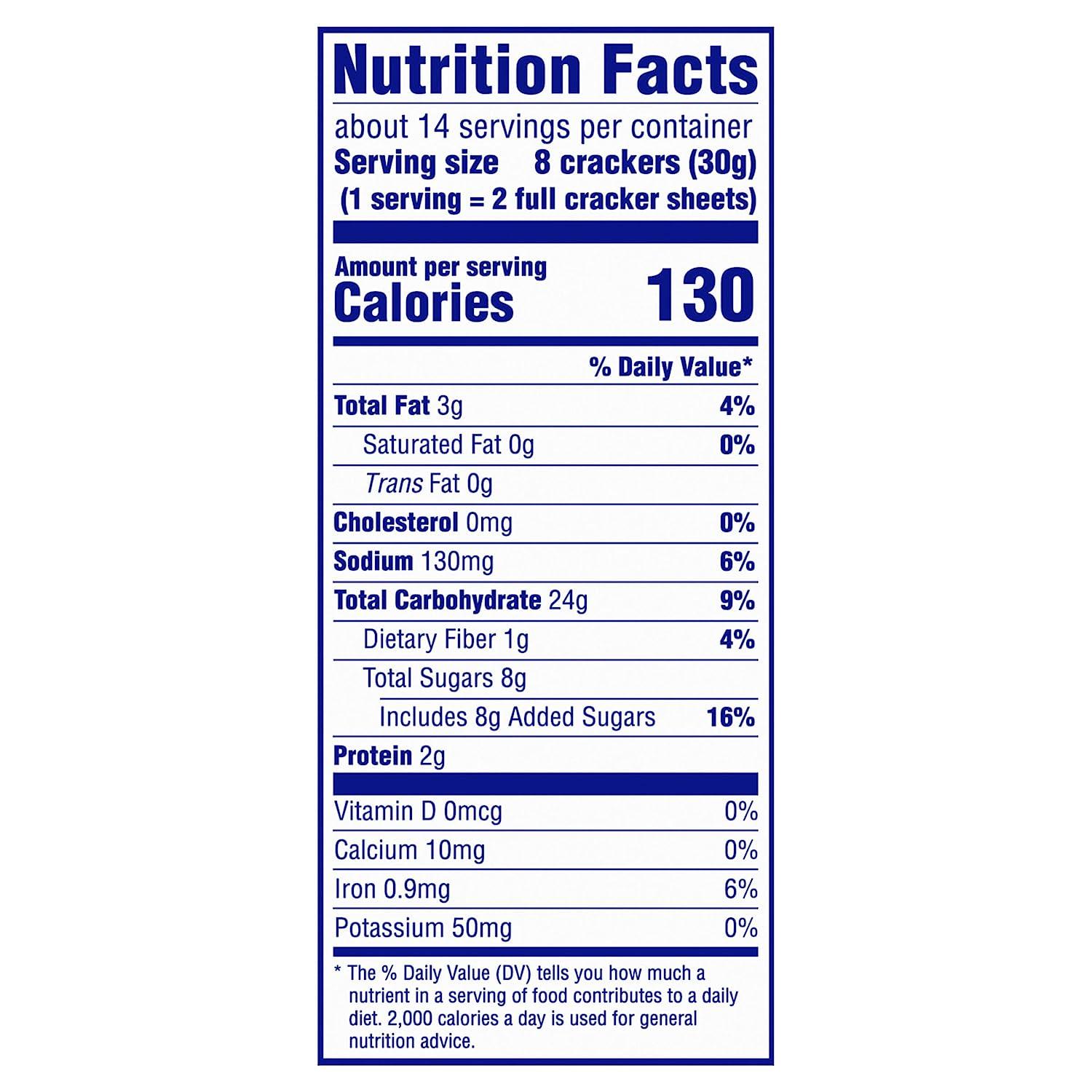 Honey Maid Honey Graham Crackers, 14.4 oz 14.4 Ounce (Pack of 1)