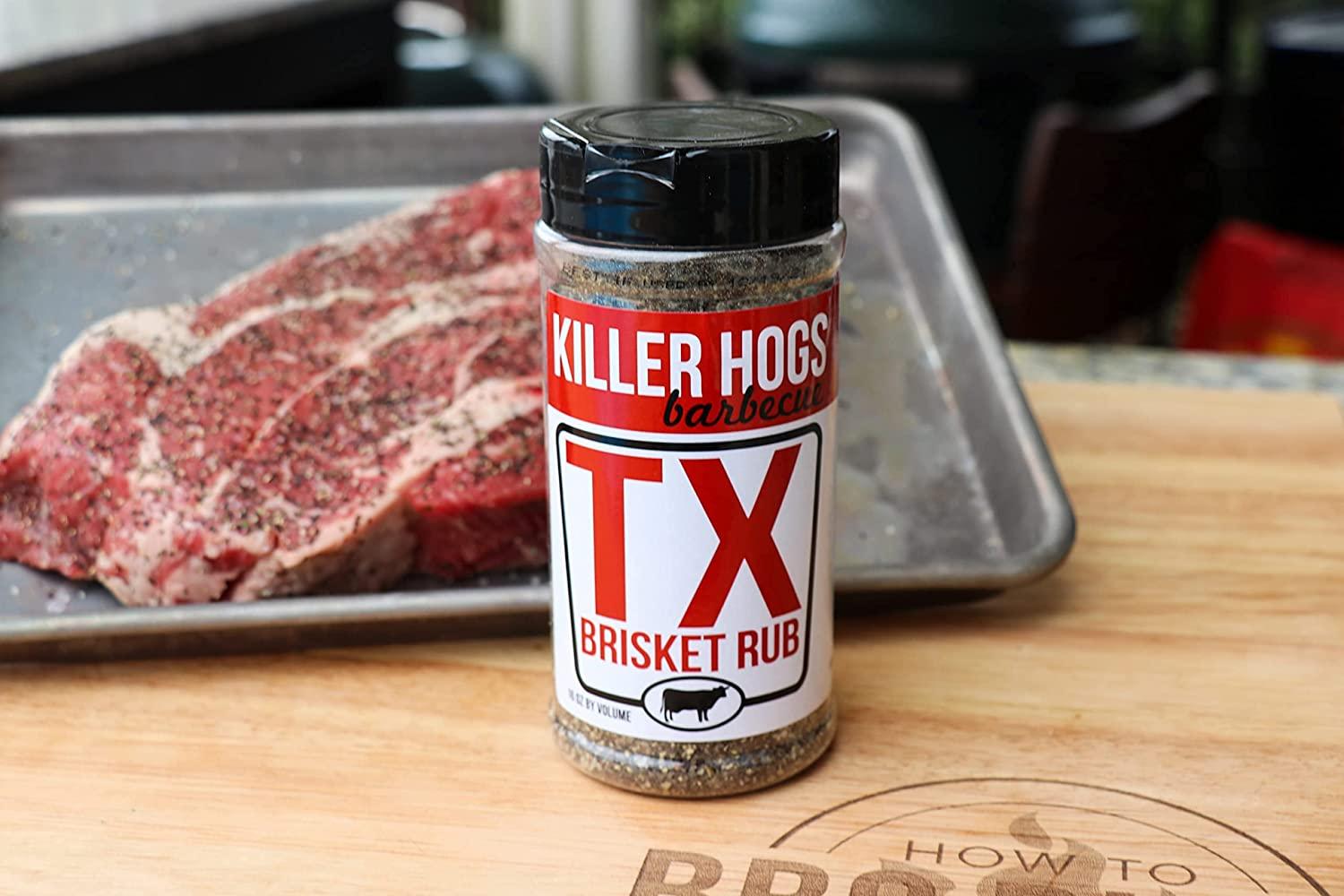 Killer Hogs BBQ TX Brisket Rub Championship BBQ and Grill Seasoning