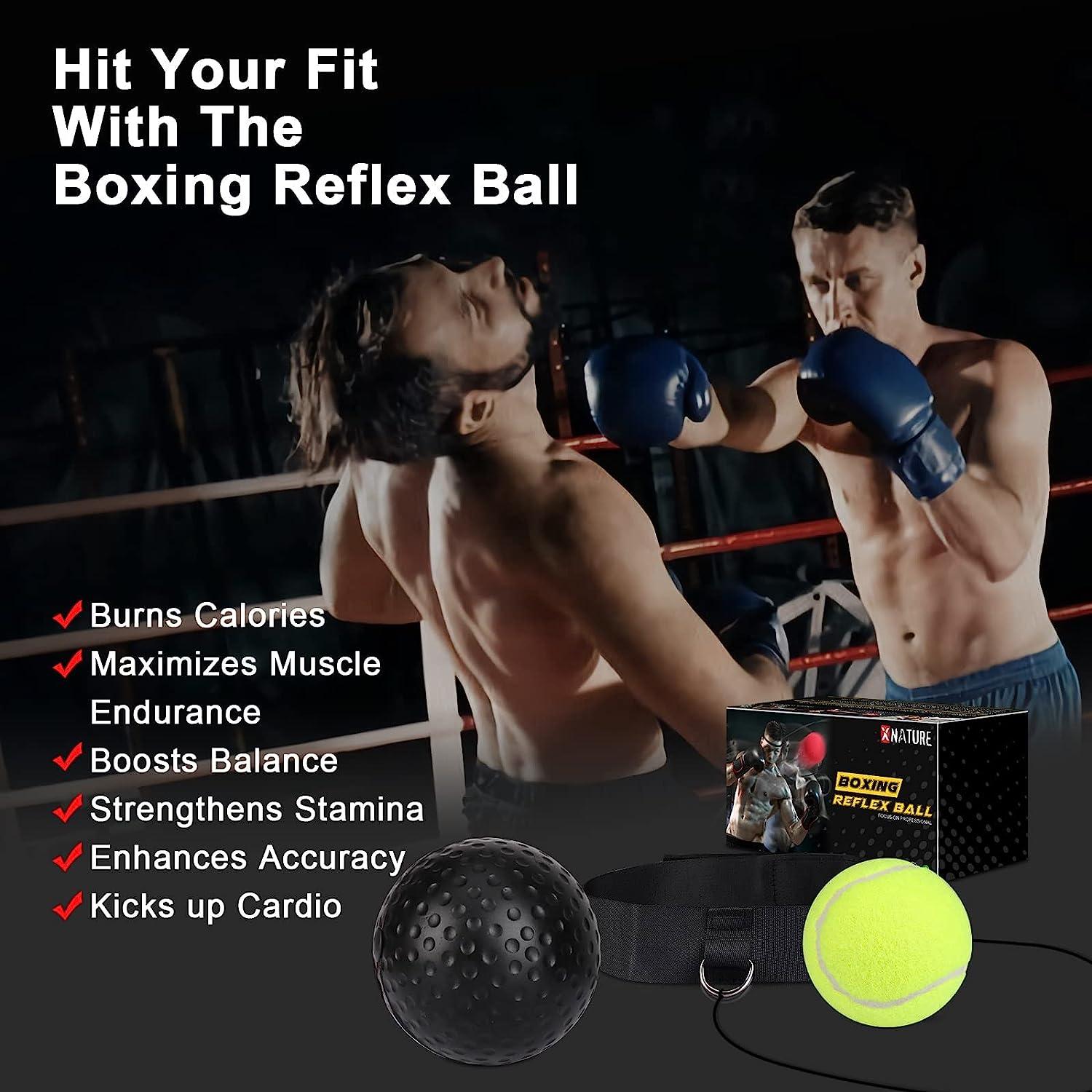  Boxing Reflex Ball - Improve Reaction Speed and Hand Eye  Coordination Training Boxing Equipment for Training at Home,Boxing Reflex  Ball with Adjustable Elastic Head Band : Sports & Outdoors
