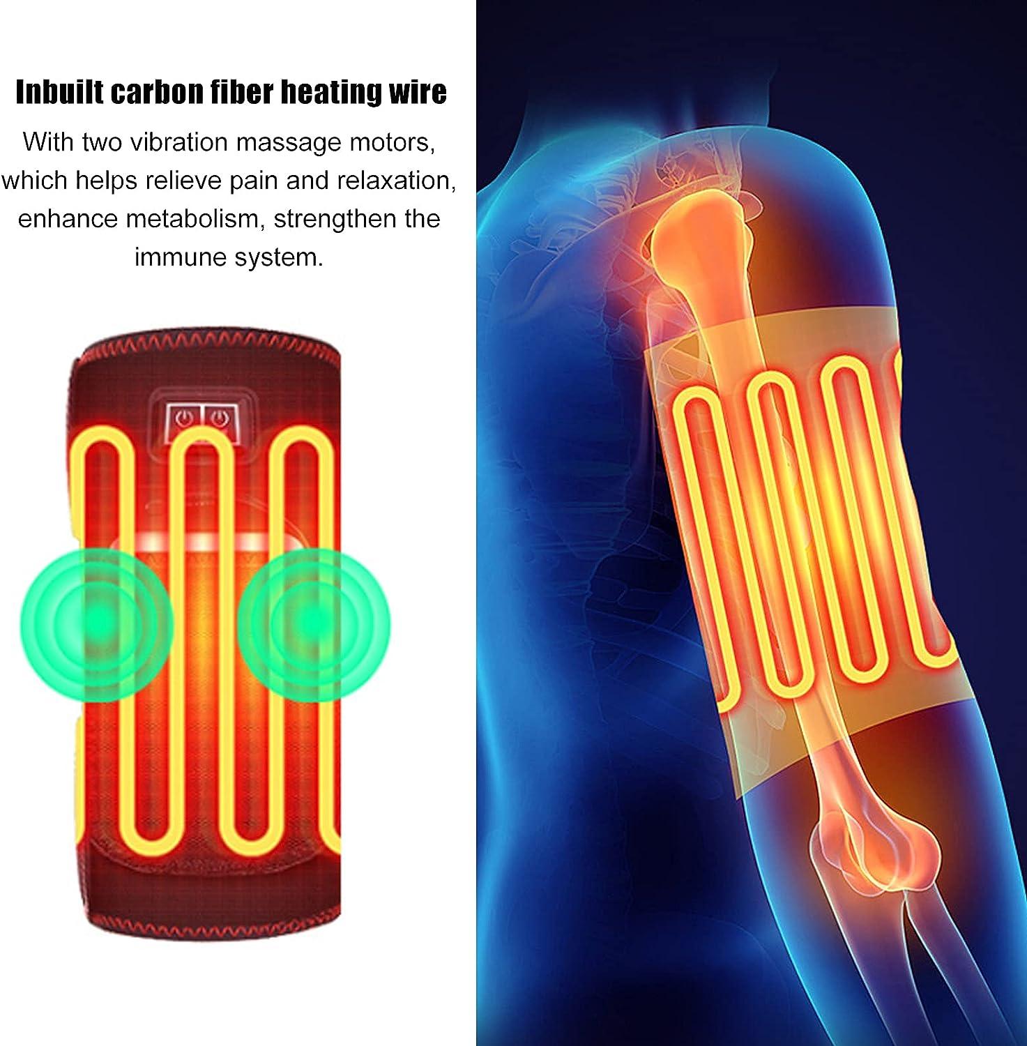 Portable Arm Heating Pad Wrap with Vibration Massage - USB Electric Heat Therapy for Muscle Soreness (Less Than 45CM) | Buy Now with Express International Delivery | GoSupps.com Portable Arm Heating Pad Wrap with Vibration Massage - USB Electric Heat Therapy for Muscle Soreness (Less Than 45CM) | Buy Now with Express International Delivery | GoSupps.com