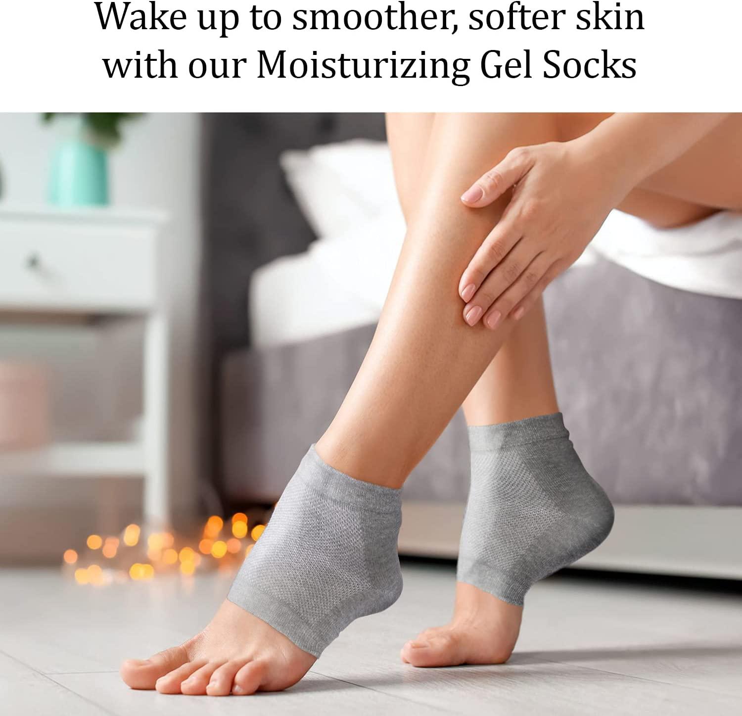 GetUSCart- Kerasal Intensive Foot Repair Skin Healing Ointment, 1 Oz and  Zen Toes Moisturizing Gel Socks, One Pair