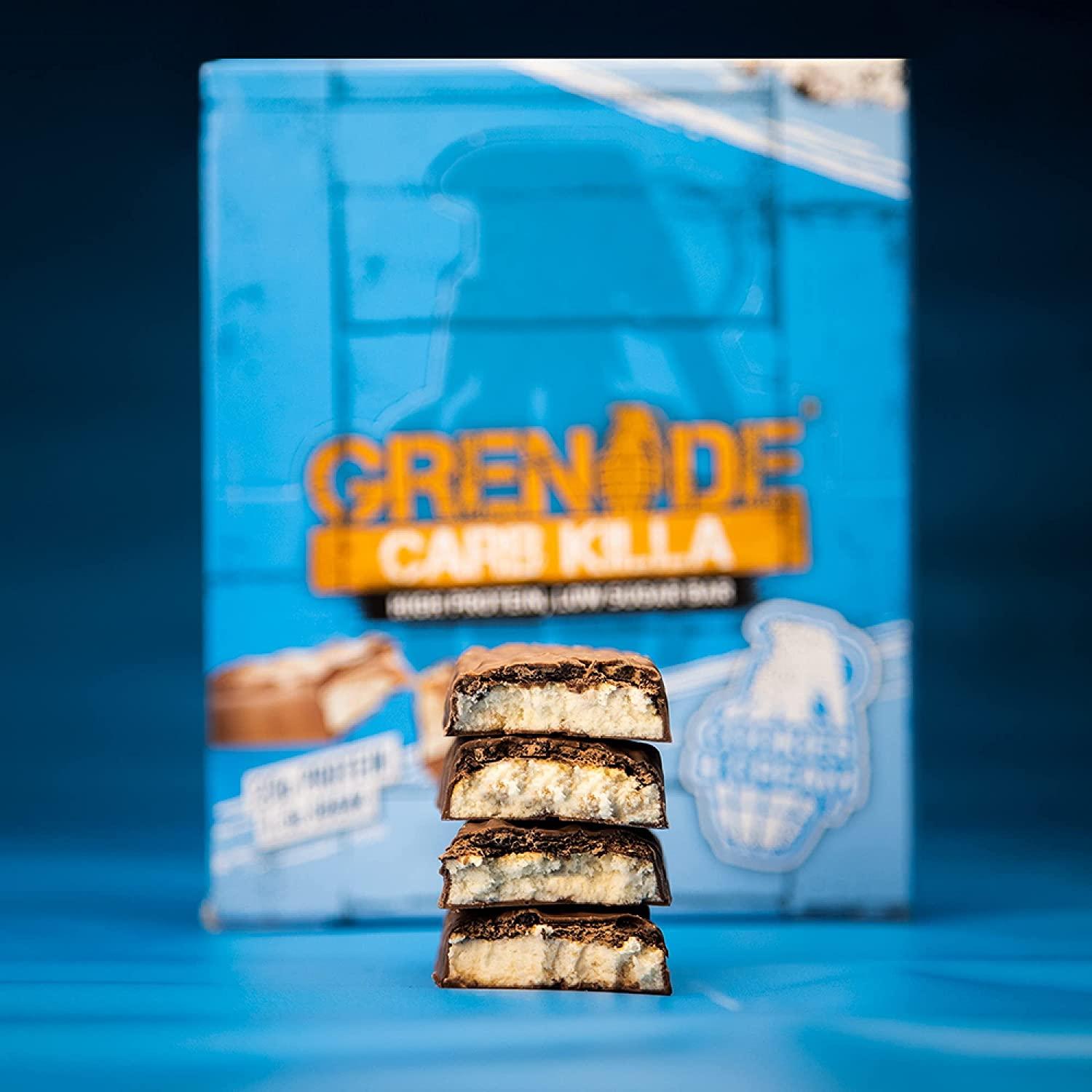 Carb Killa 12x60g Bar Cookies & Cream