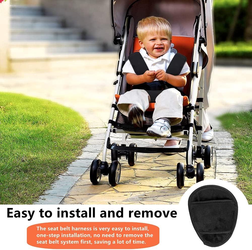 Universal Soft Comfort Seat Belt Covers for Toddlers 3pc Set for