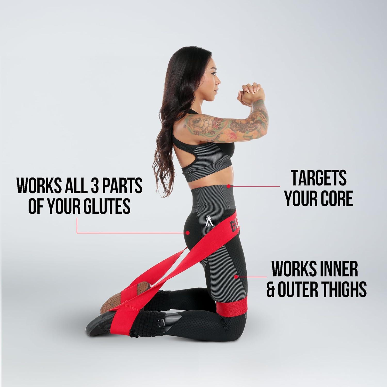 Gym Resistance Band Fabric Material Fabric Resistance Bands