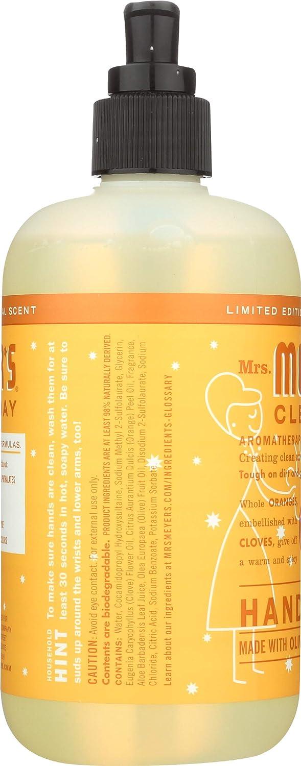 Mrs. Meyer's Limited Edition Orange Clove Hand Soap 12.5 fl. oz