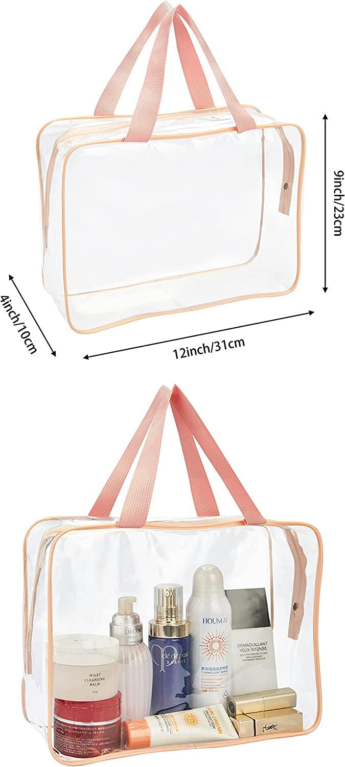 Clear Packing Cubes: Travel, Makeup, & Toiletries