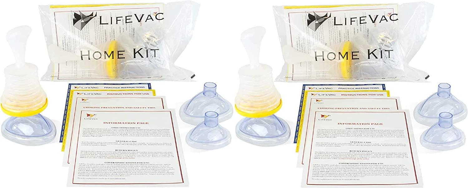 LifeVac Adult & Child Choking First Aid Device - Travel Kit – One