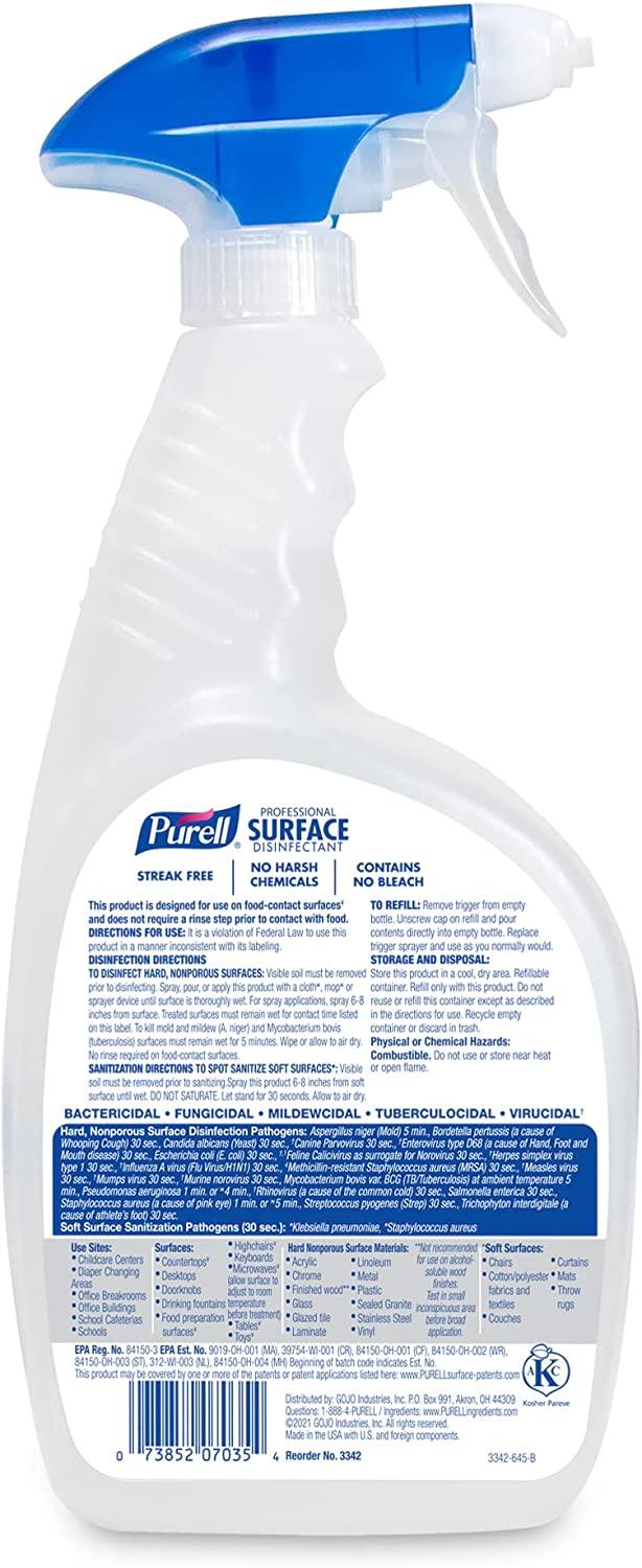 Purell shop surface spray