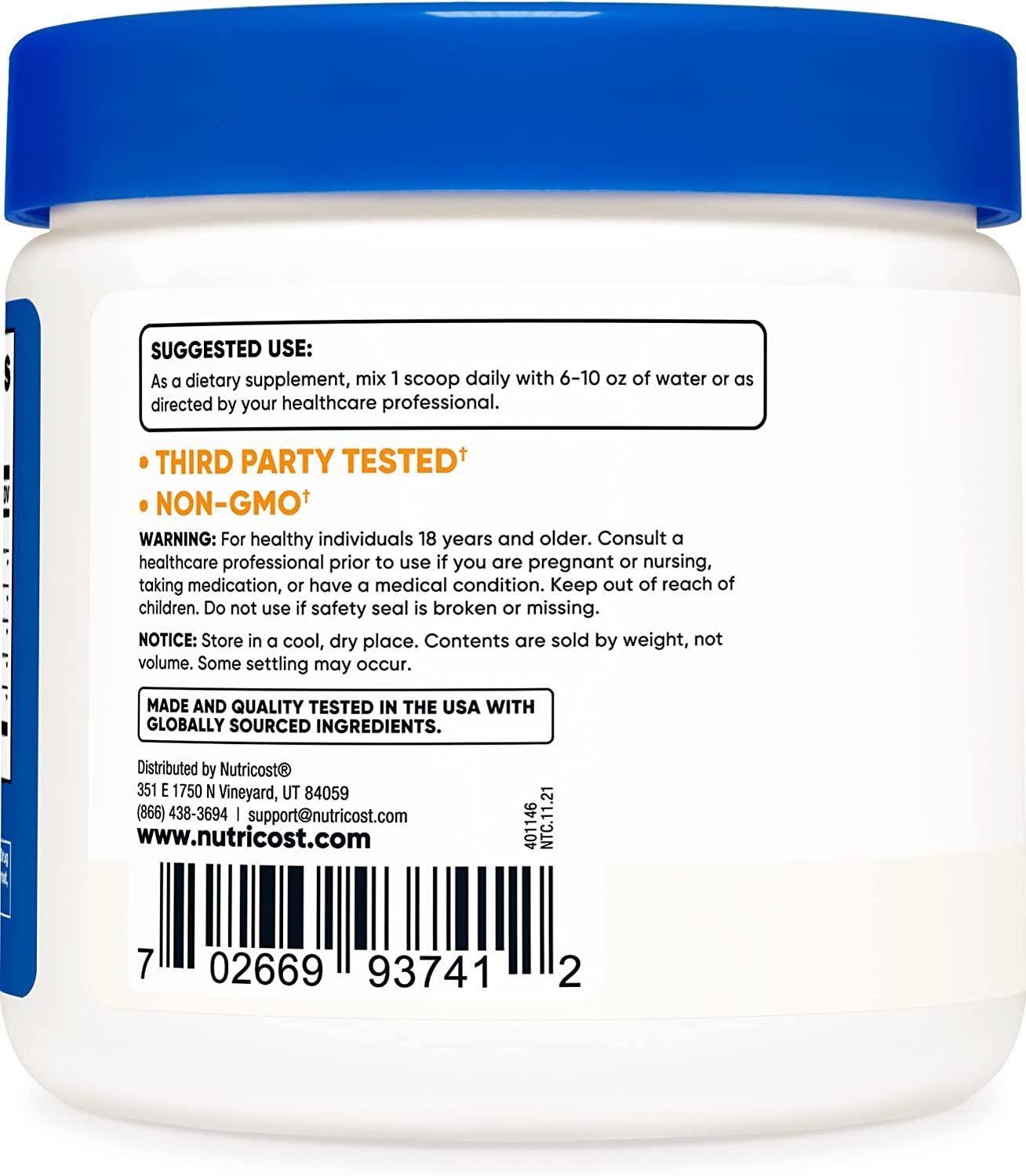 Nutricost Lactase Enzyme Powder 150G Lactase Enzyme Complex Non GMO, Gluten Free