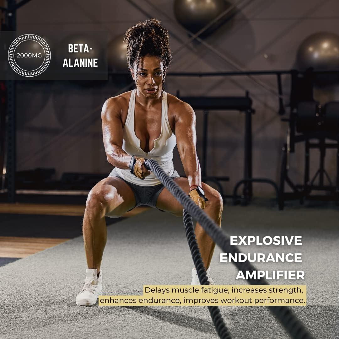 Valhalla's Champion Preworkout 300G 200MG Caffiene 2000mg Beta Alanine Muscle Development