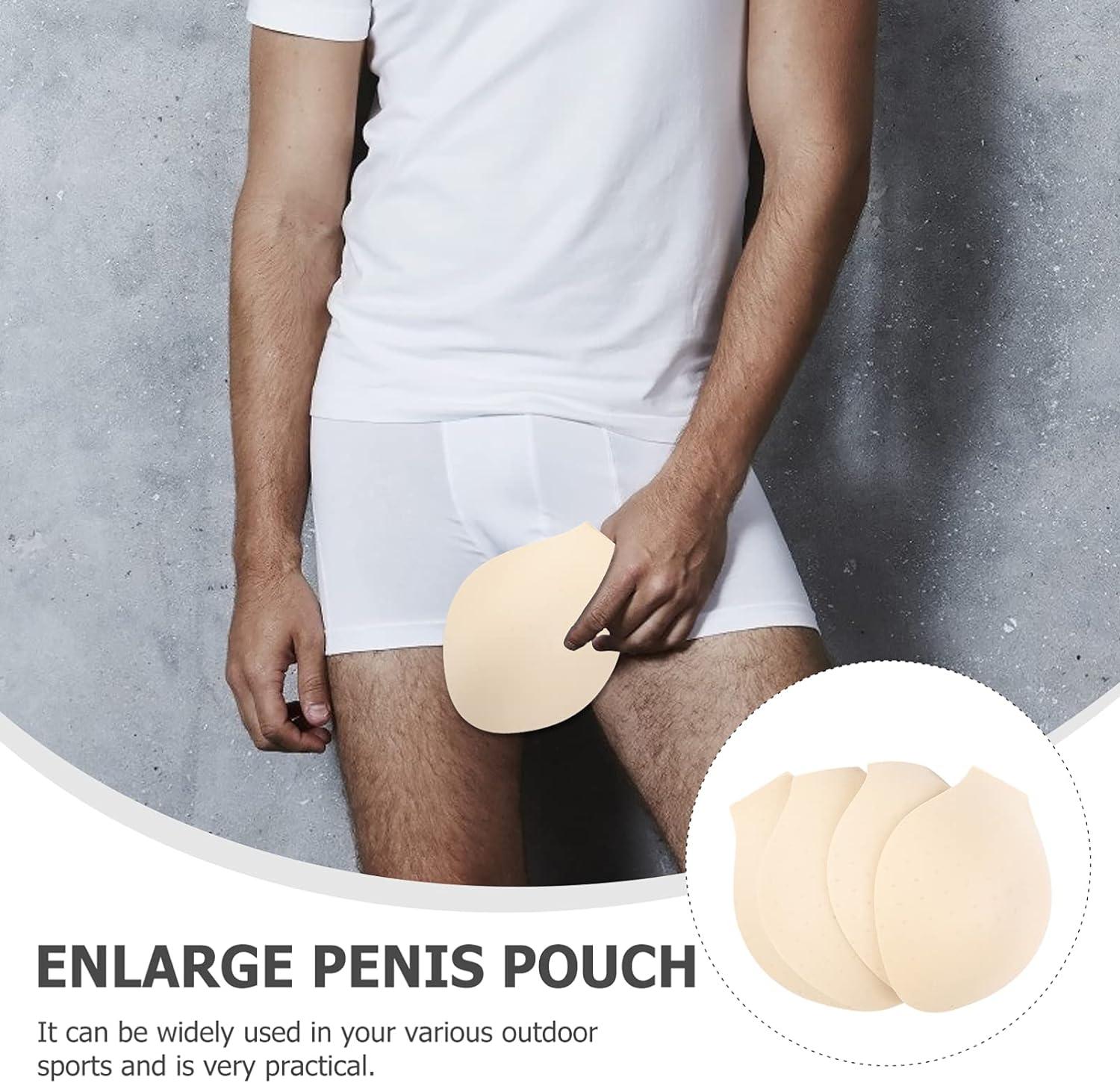 SOIMISS Mens Underwear 8pcs Coaster Removable Bulge Pad De Cups
