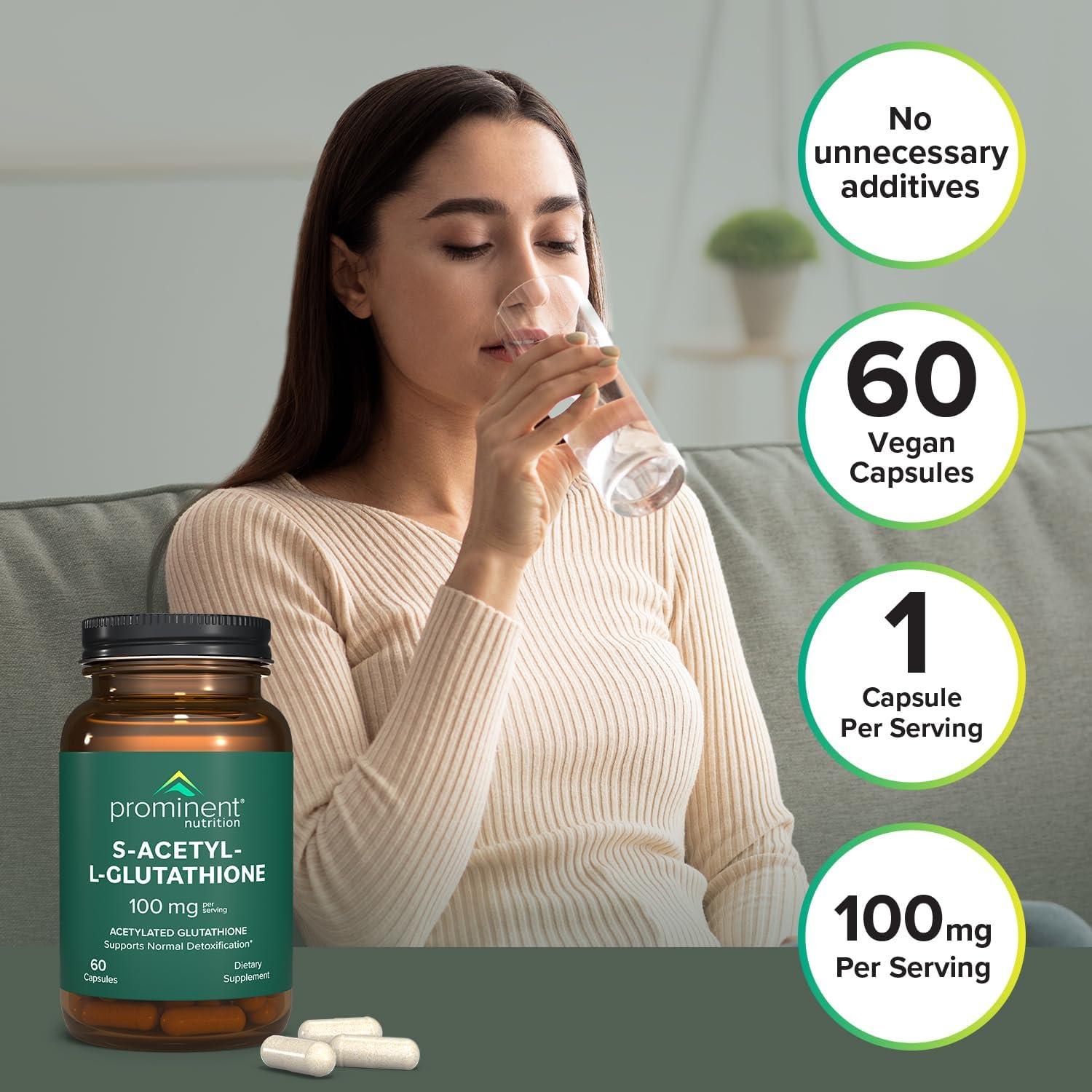 ohayo glutathione benefits S-Acetyl L-Glutathione Supplement | 100 mg | Supports Detoxification | 60  Day Supply | International Shipping Available | Buy Now with Express  International Delivery