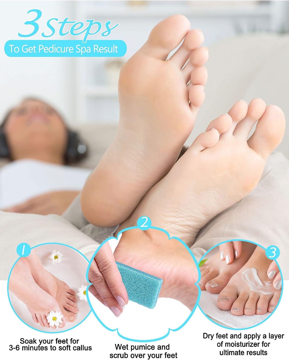 Coarse Blue Pedicure Pumice Stone For Feet - Disposable Foot