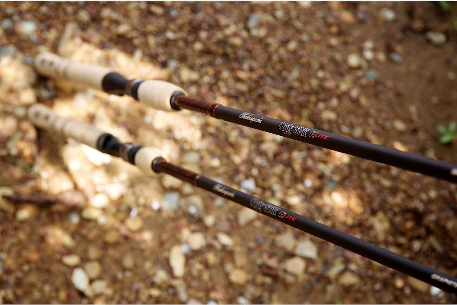 Ugly Stik Elite Spinning Rod 6'6 - Medium Power - 2pc | Durable Fishing Rod  | Buy Now with Express International Delivery | GoSupps.com