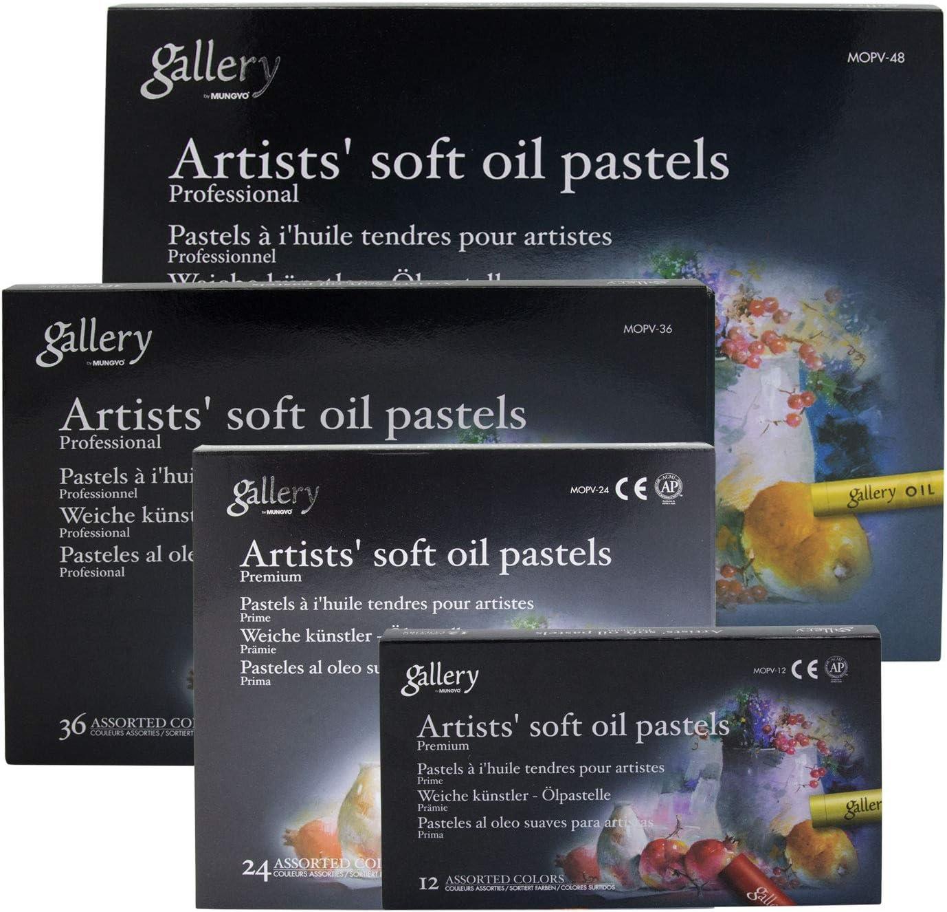 Soft Oil Pastels Set of 48 - Assorted Colors