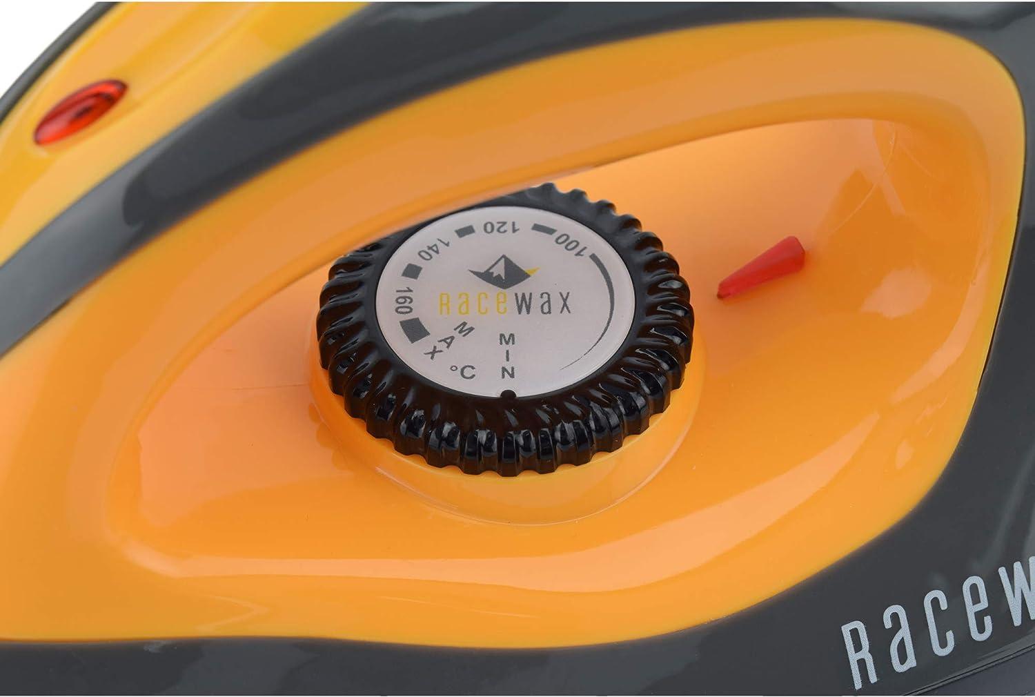 RaceWax Elite Ski Snowboard Tuning Kit Complete with Iron, Wax, Edge