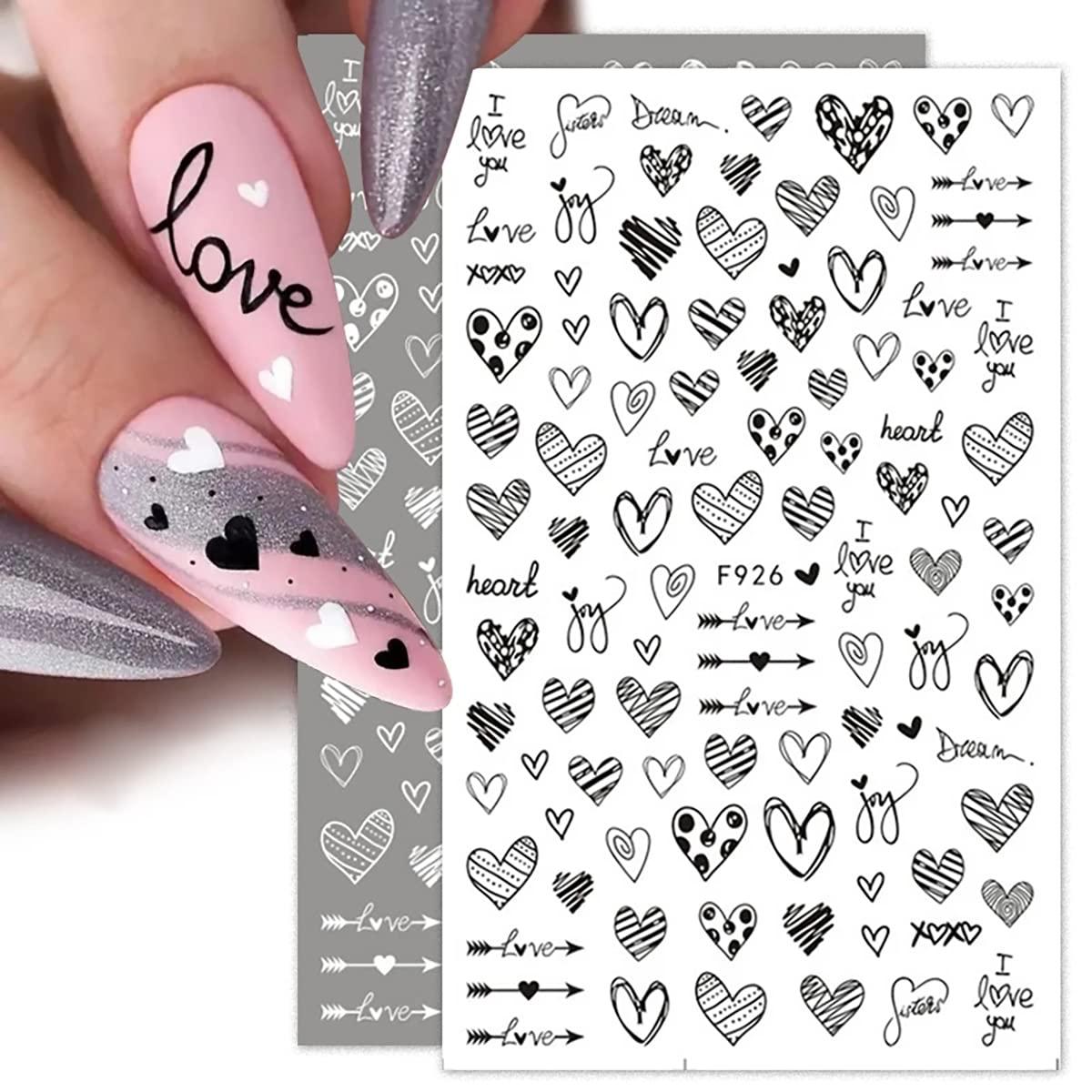 Multi Heart Personalized Valentine's Day Stickers + Bags