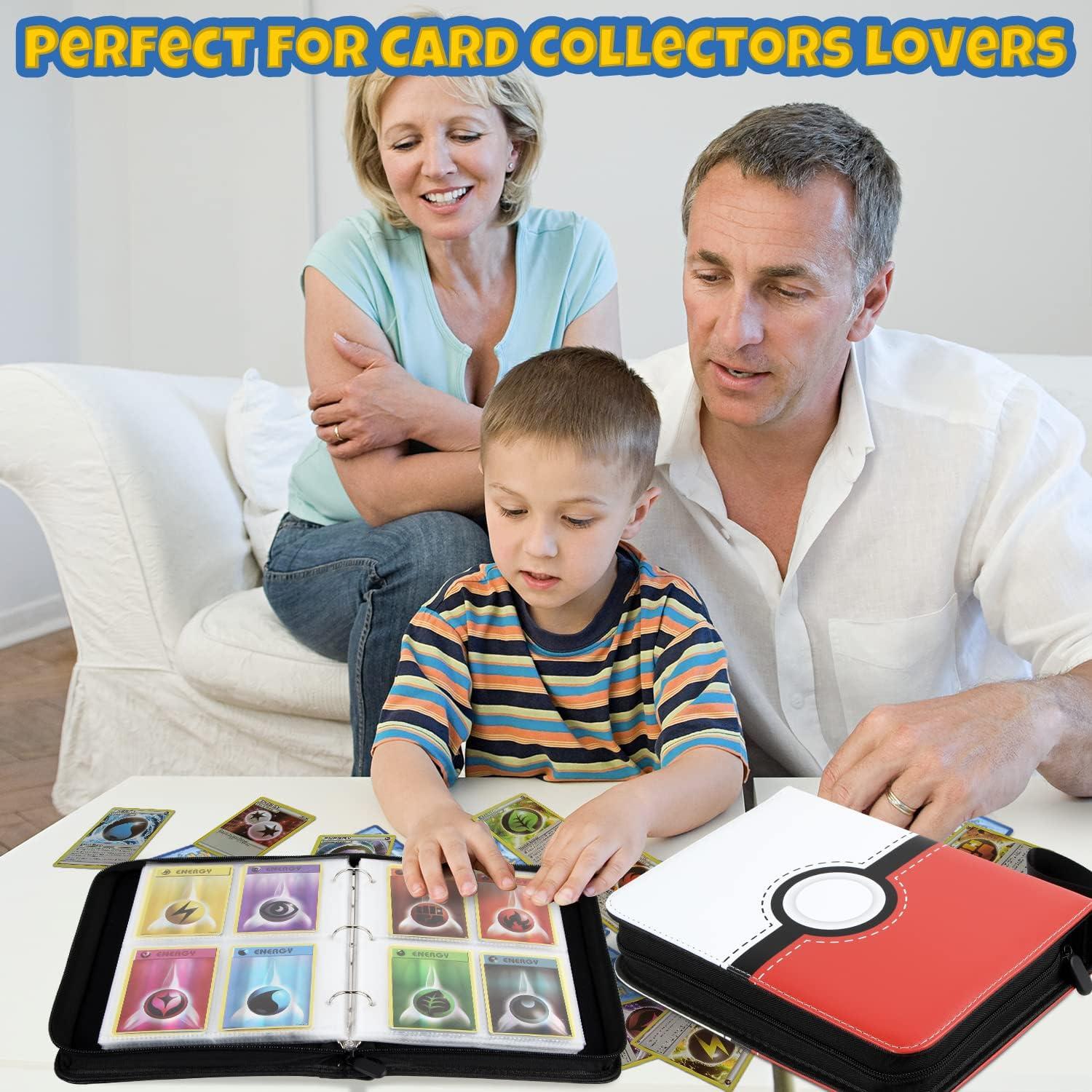 Pok Pal PTCG Card Binder - 400 Card Holder Album with Sleeves - Pokeball  Design - Perfect Gifts for Boys & Girls | Buy Now with Express  International Delivery | GoSupps.com