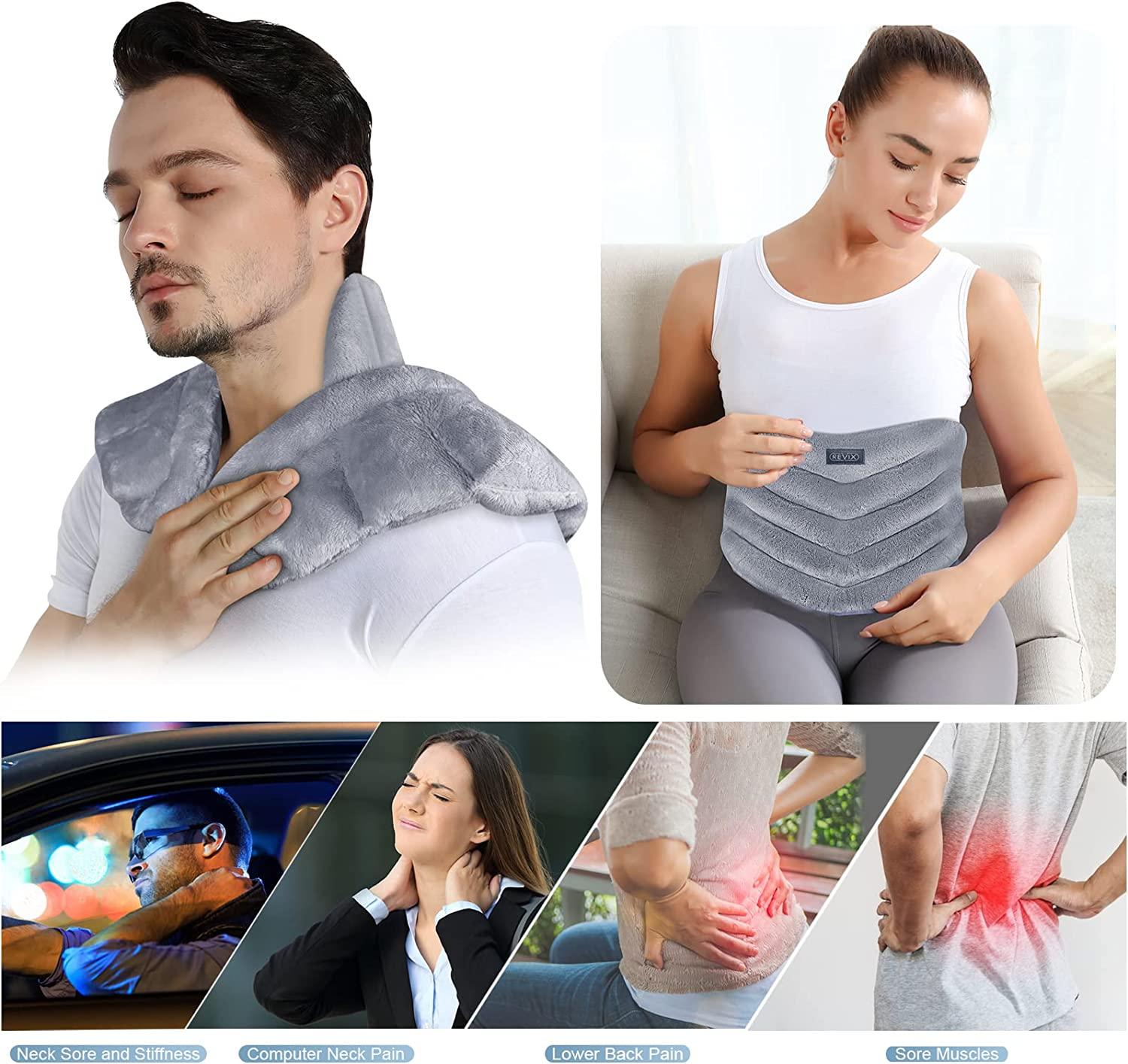 REVIX Microwave Heating Pad for Neck and Shoulders Lower Back Pain