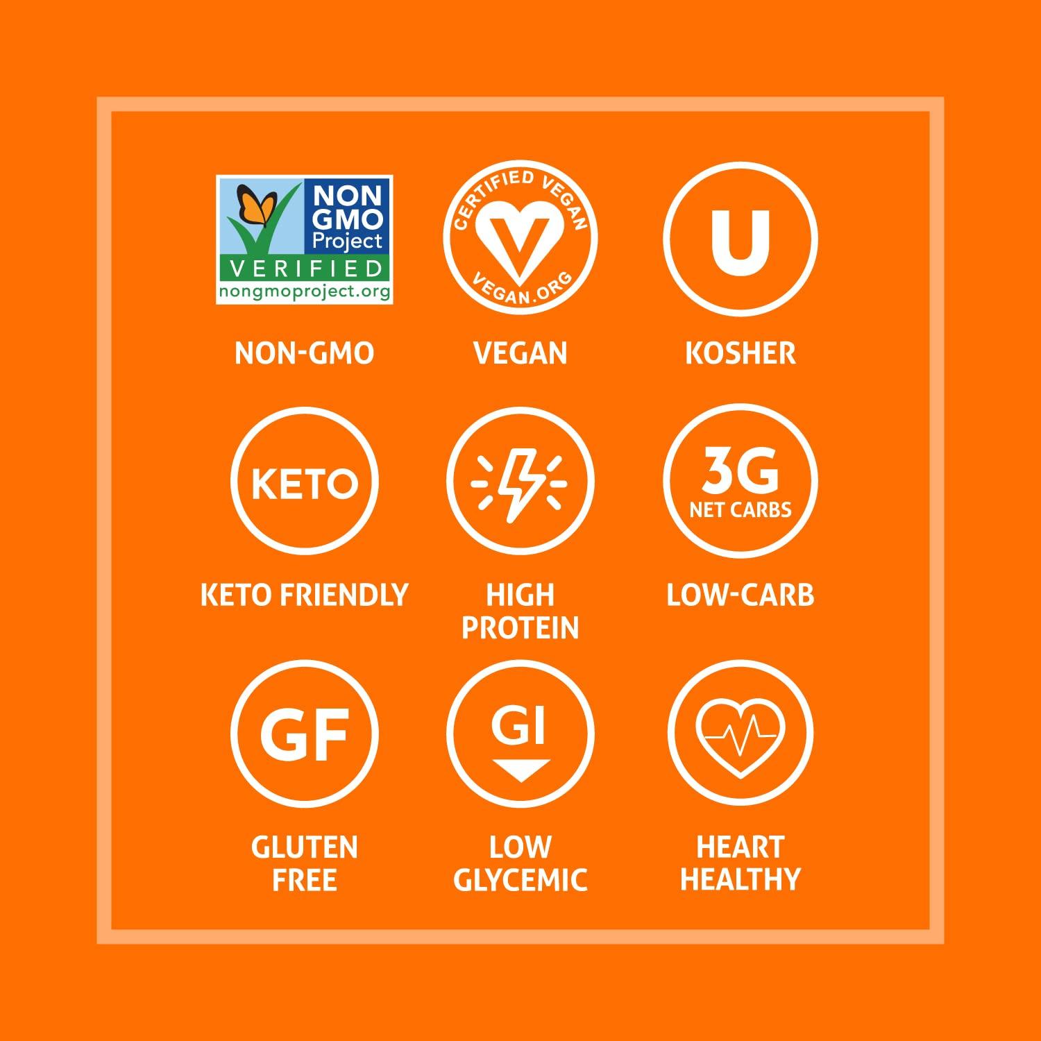 The Only Bean Crunchy Roasted Edamame Beans (Buffalo) Keto Snacks