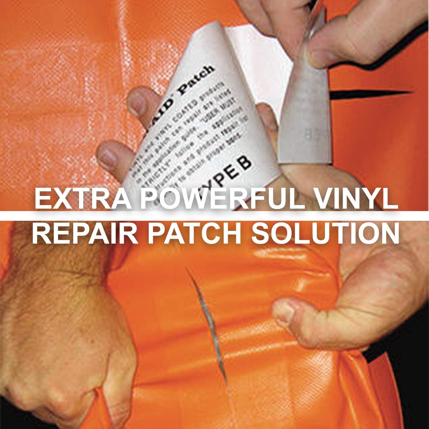 TearAid Vinyl Repair Kit Type B Clear Patch for Vinyl and VinylCoated