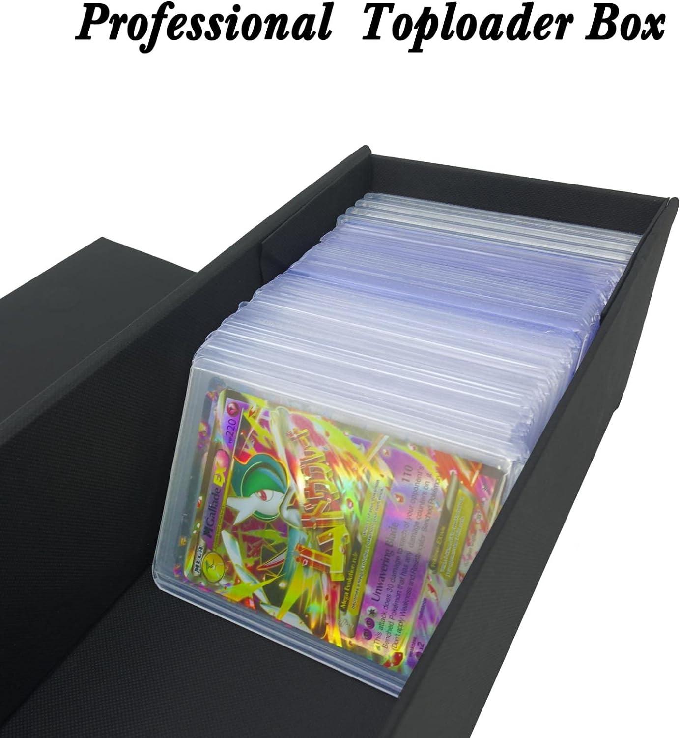 Toploader Trading Card Storage Box - 1 Pack Black | Holds 800 Count ...