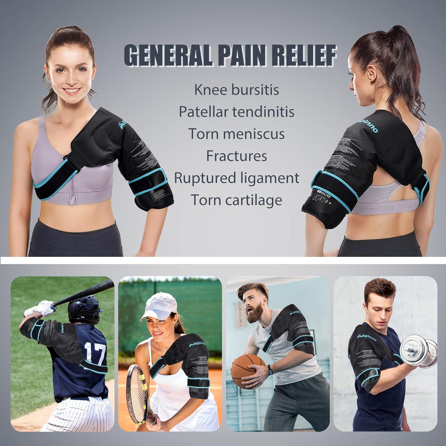 Maginno Shoulder Ice Packs Reusable Heat/Cold Therapy for Shoulder