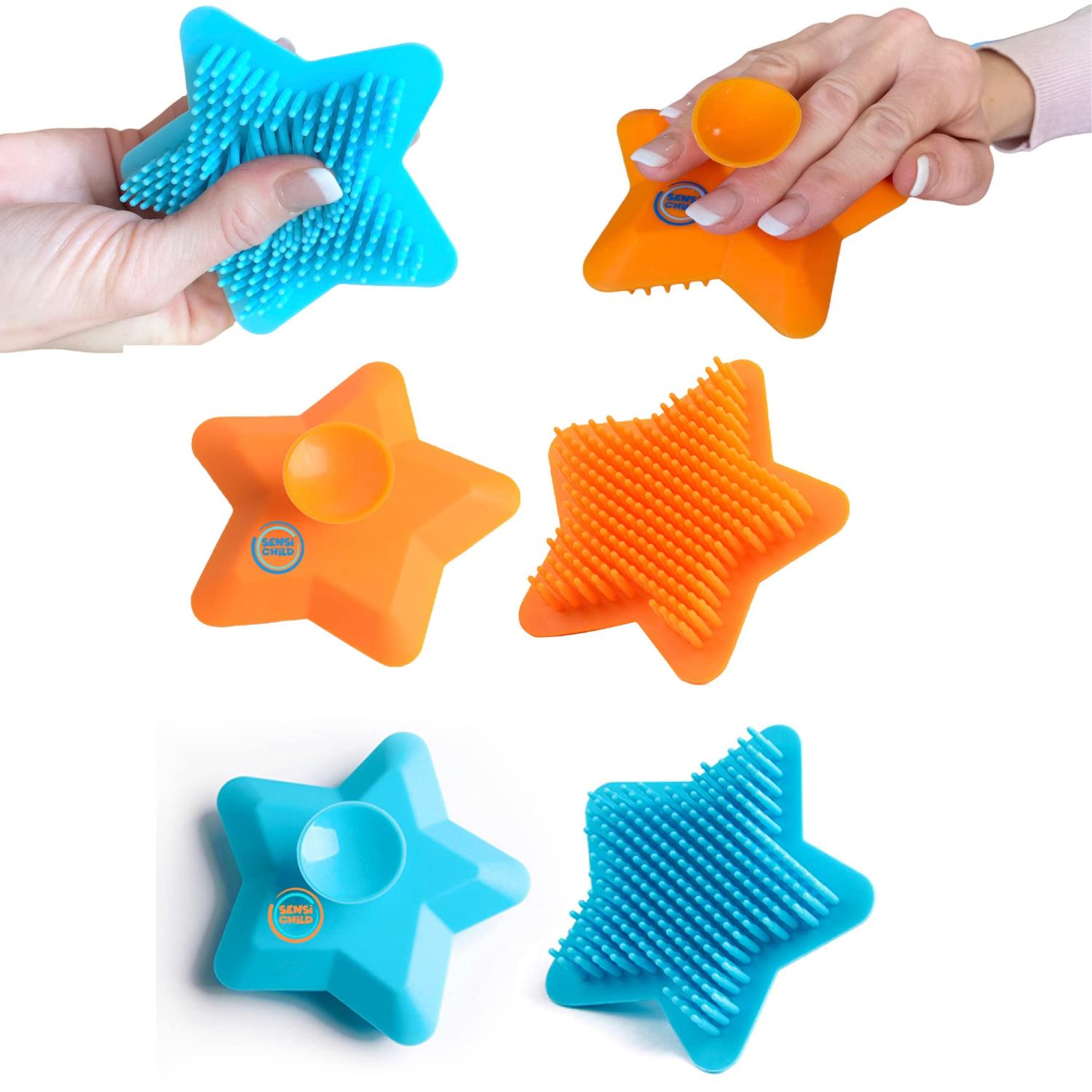 SENSi CHiLD OT Soft Bristle 2 Pack Therapy Brush Set Sensory Brushes