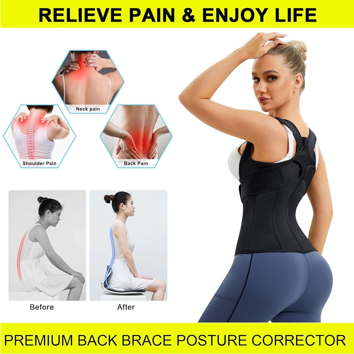 Posture Corrector Waist Back Pain After Wearing Waist Trainer