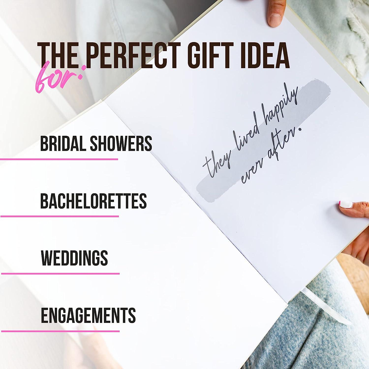 Wedding Gifts for Couples Unique- Bridal box for bride with a Book of  firsts & years of advice for a healthy marriage- Perfect for Wedding  Registry Gifts, Cool bridal shower gifts