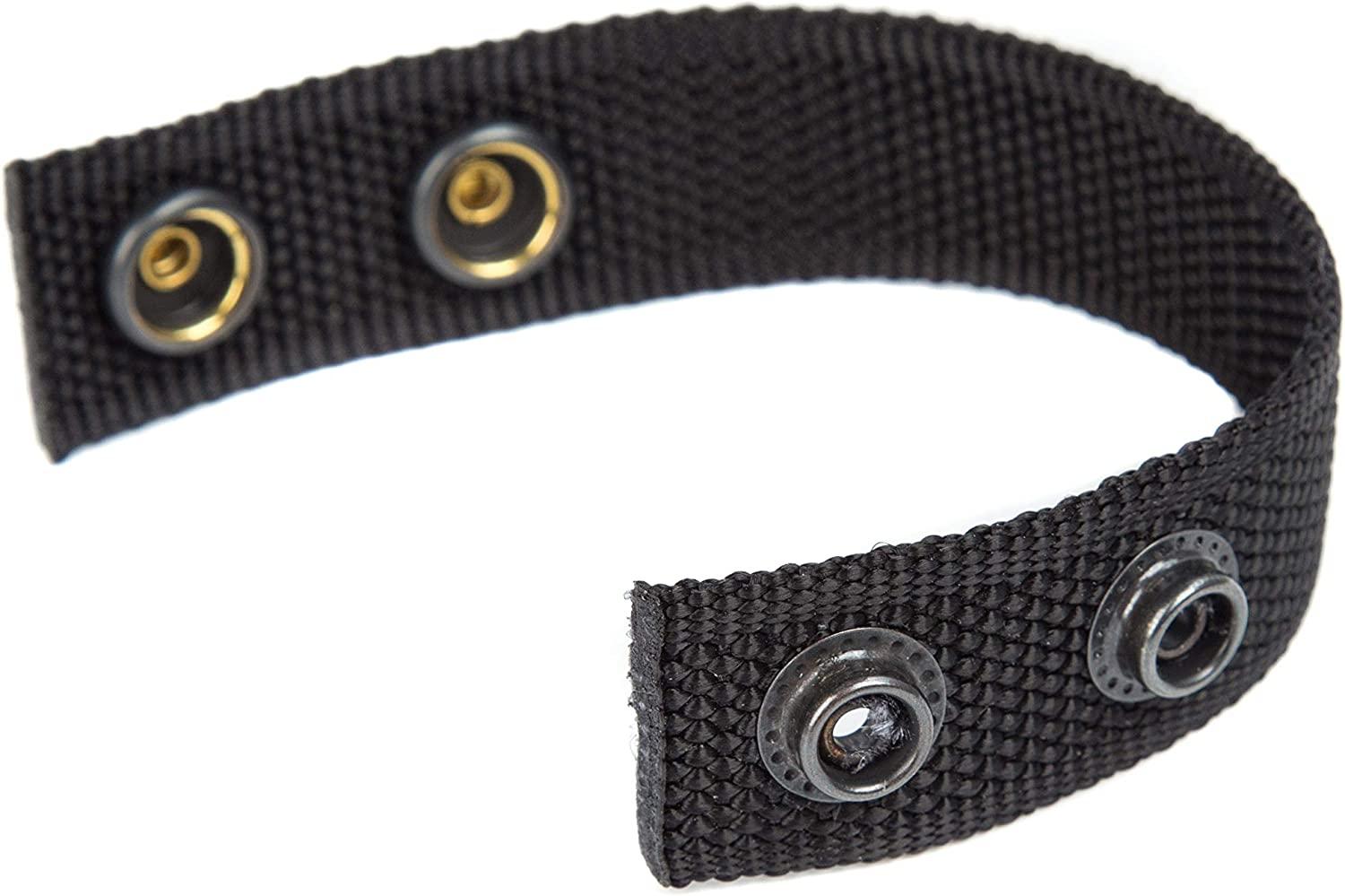LUITON Duty Belt Keeper with Double Snaps for 2 Wide Belt