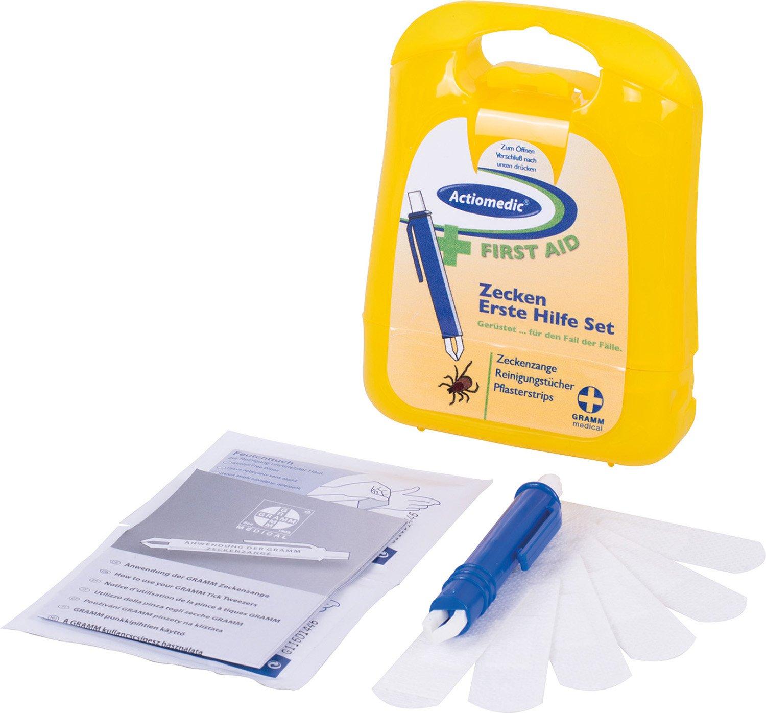 Actiomedic FIRST AID Tick First Aid Kit - Essential Outdoor Health Care ...