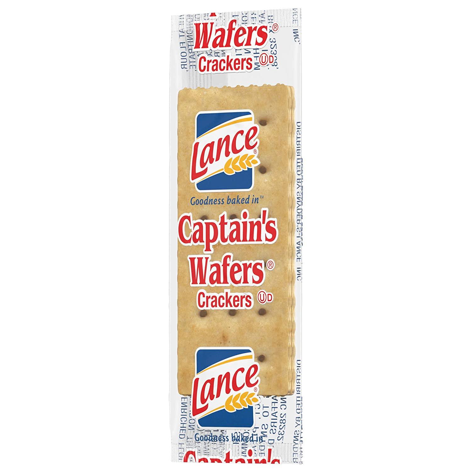 Lance Captain's Wafers Original Flavor 500 Individual 2Pack Total, .23
