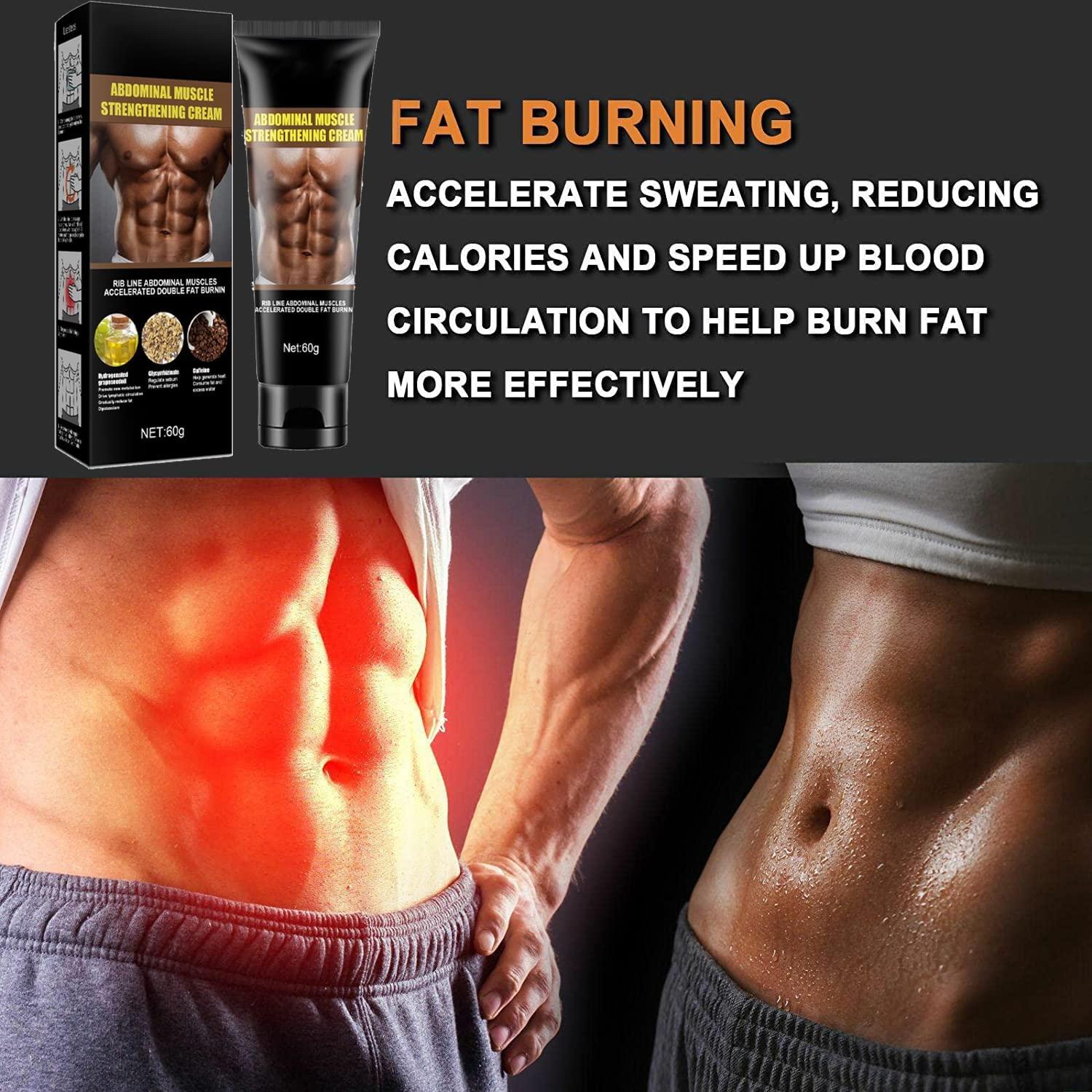 60ml Sculptique Abs Sculpting Cream Sculptique Body Cream for Men's  Skincare Belly and Thigh Arms Sweat Workout Booster (2PCS)