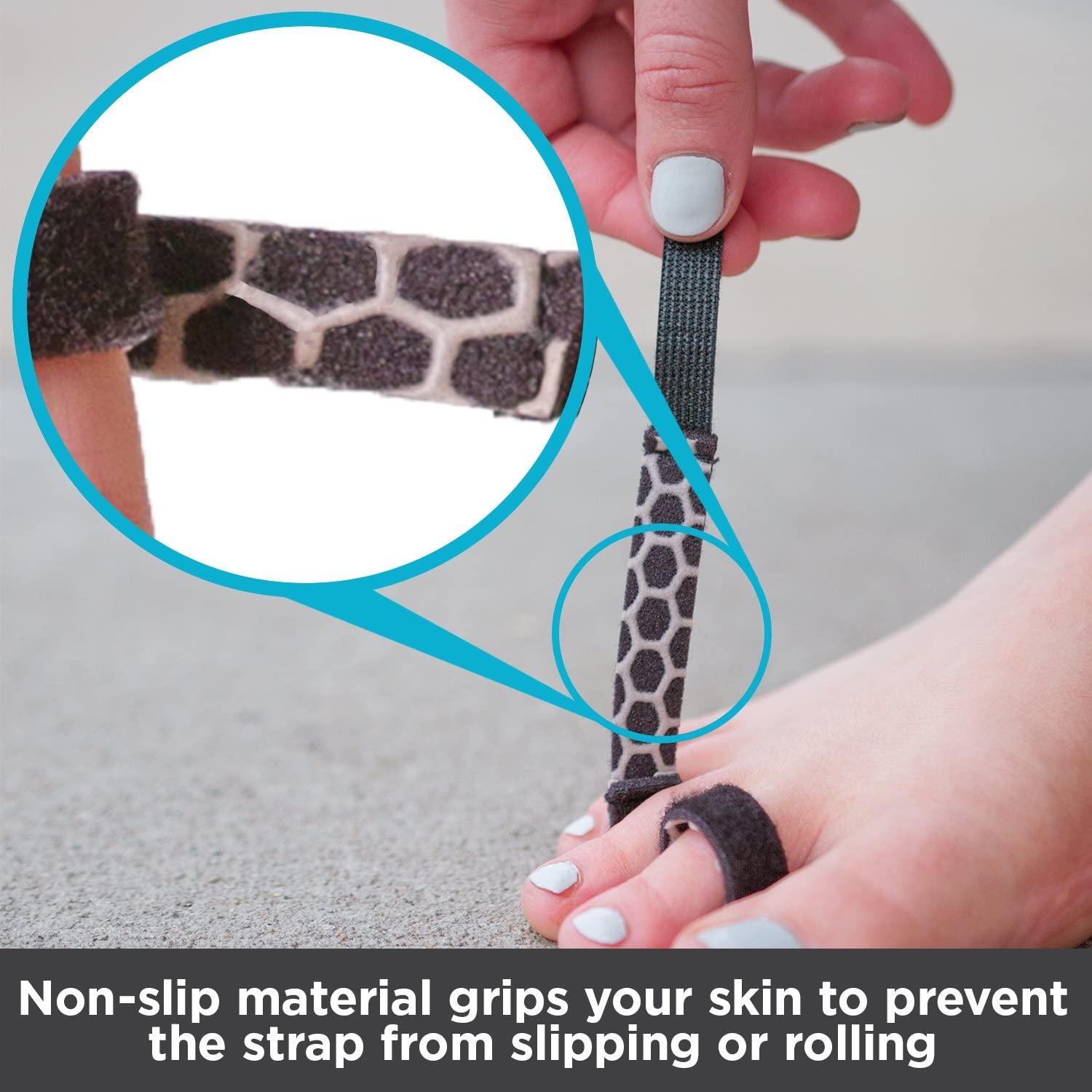BraceAbility Buddy Tape Toe Splint Wraps NonSlip Taping Straps for