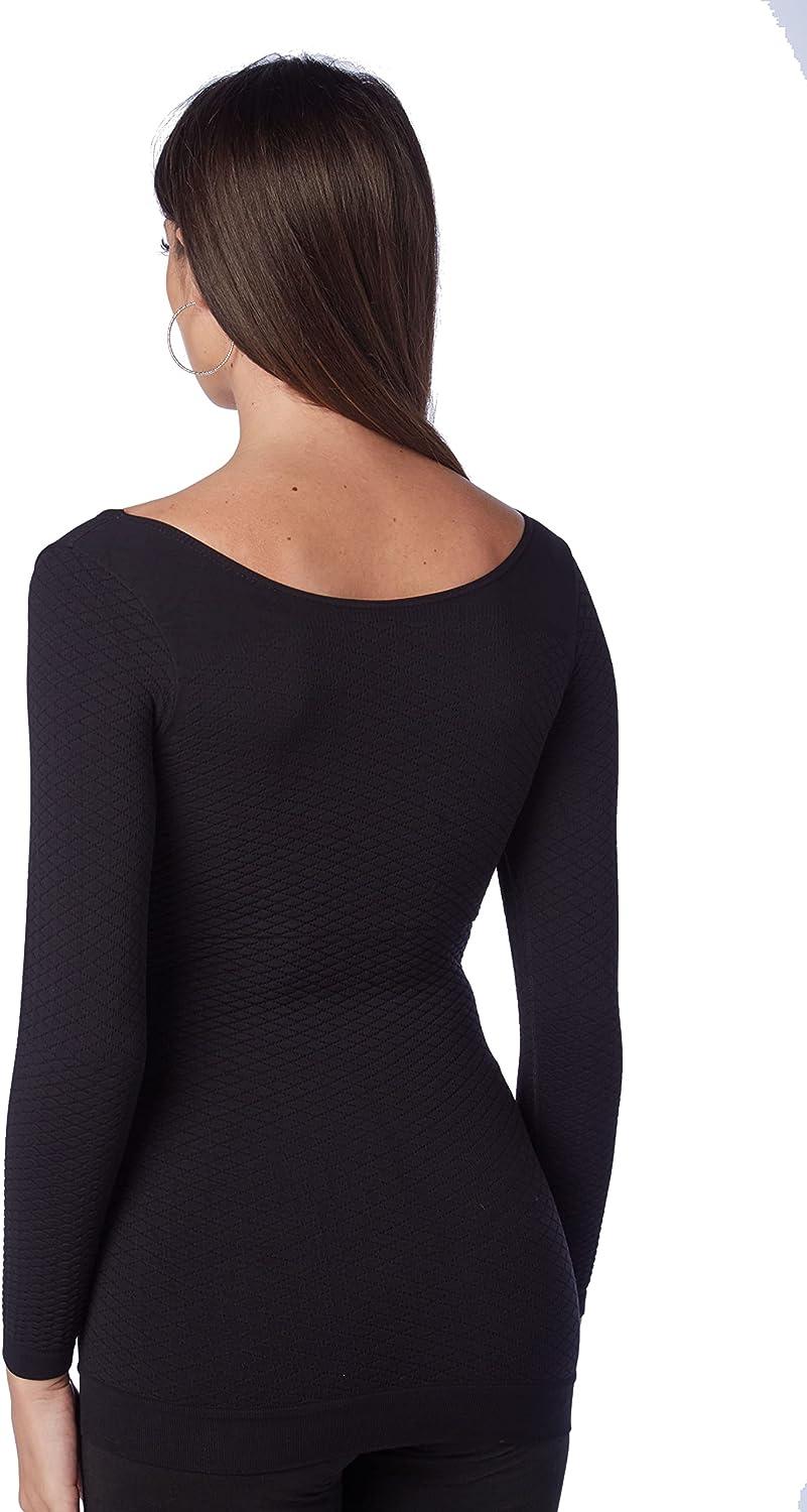 CzSalus Flat Knit K1 Long-Sleeved Women Compression Vest to Alleviate The  discomforts of Lipoedema, Lymphoedema Black X-Large
