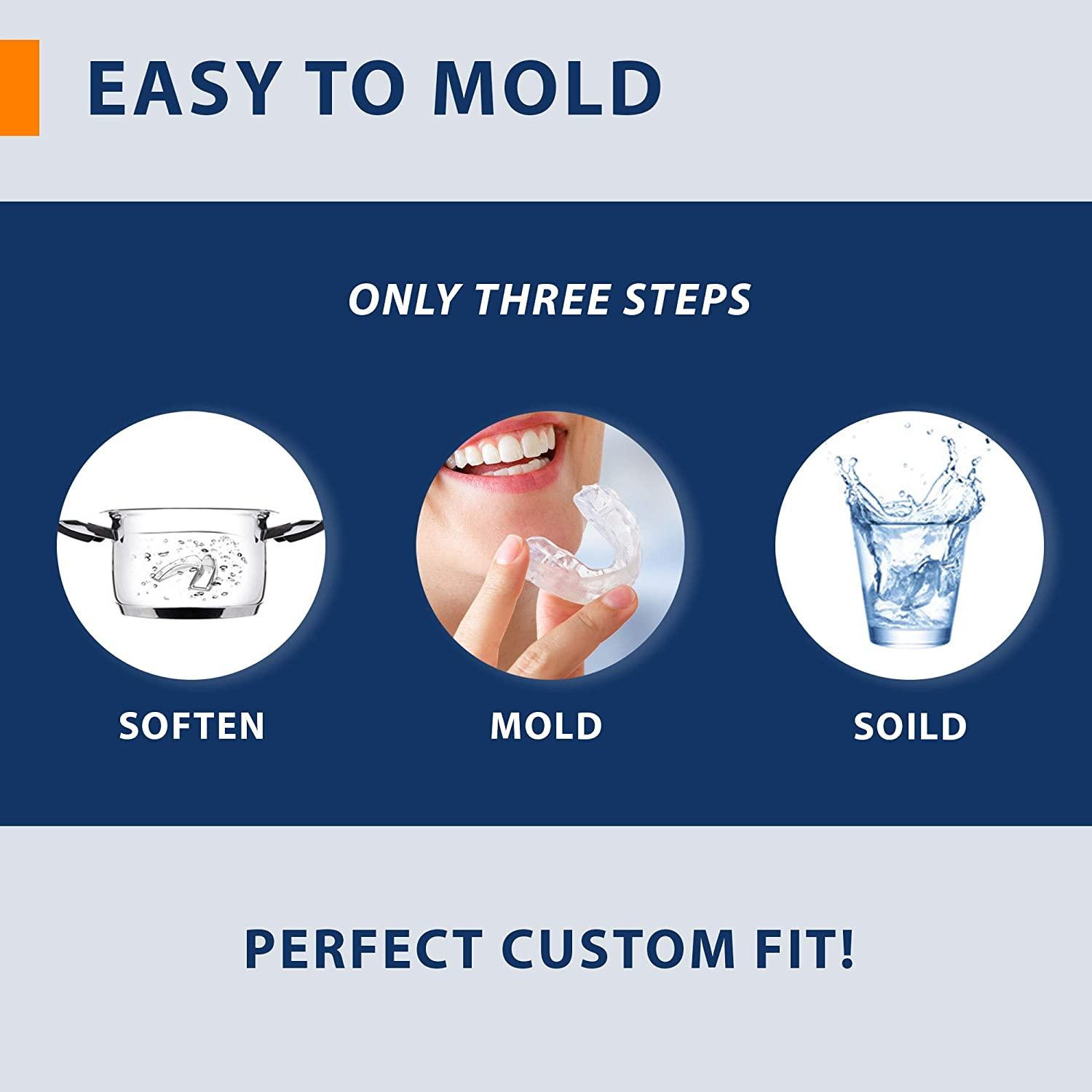 Neomen Mouth Guard Professional Mouth Guard for Clenching Teeth at