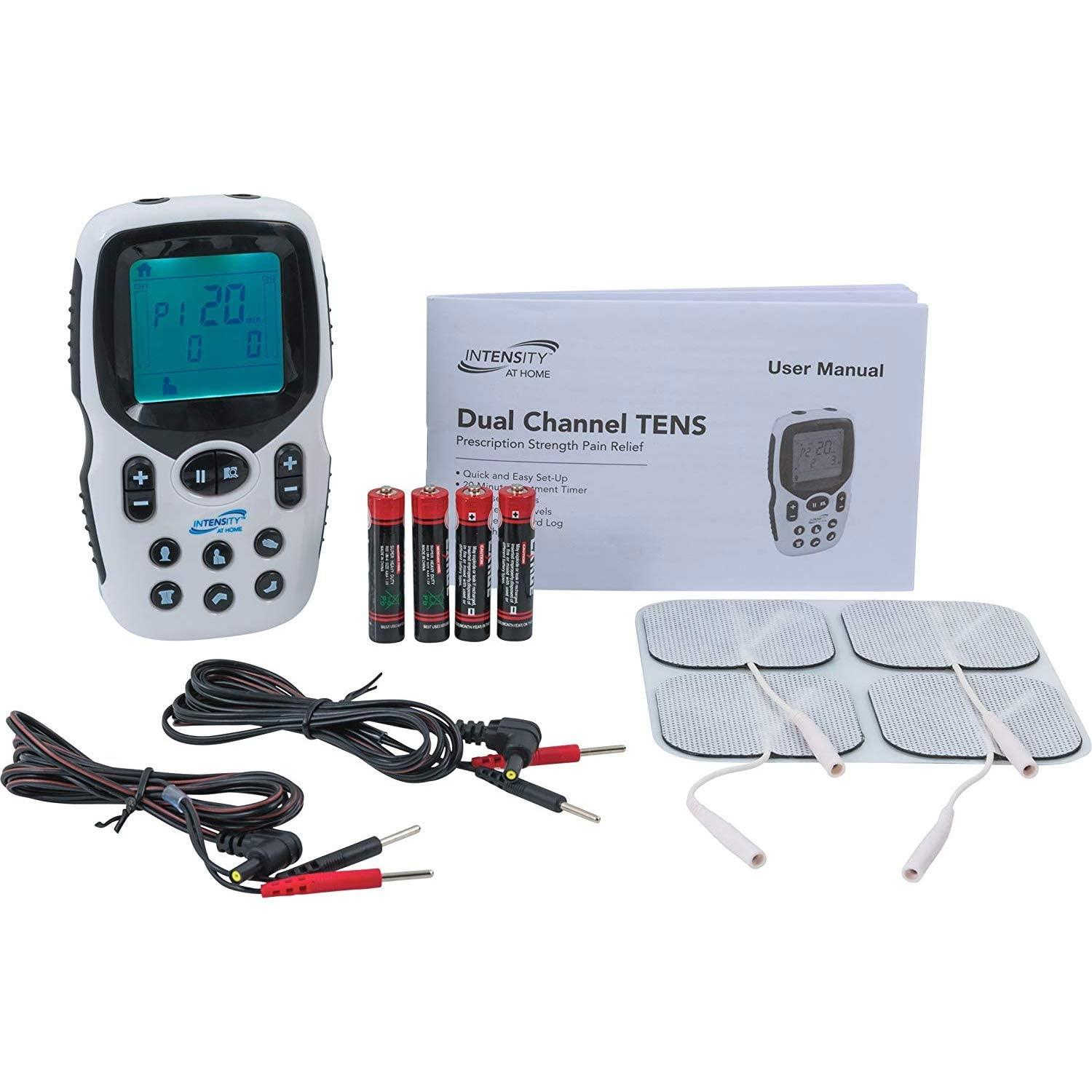 Intensity at Home TENS Unit Muscle Stimulator Electric Pulse for Back