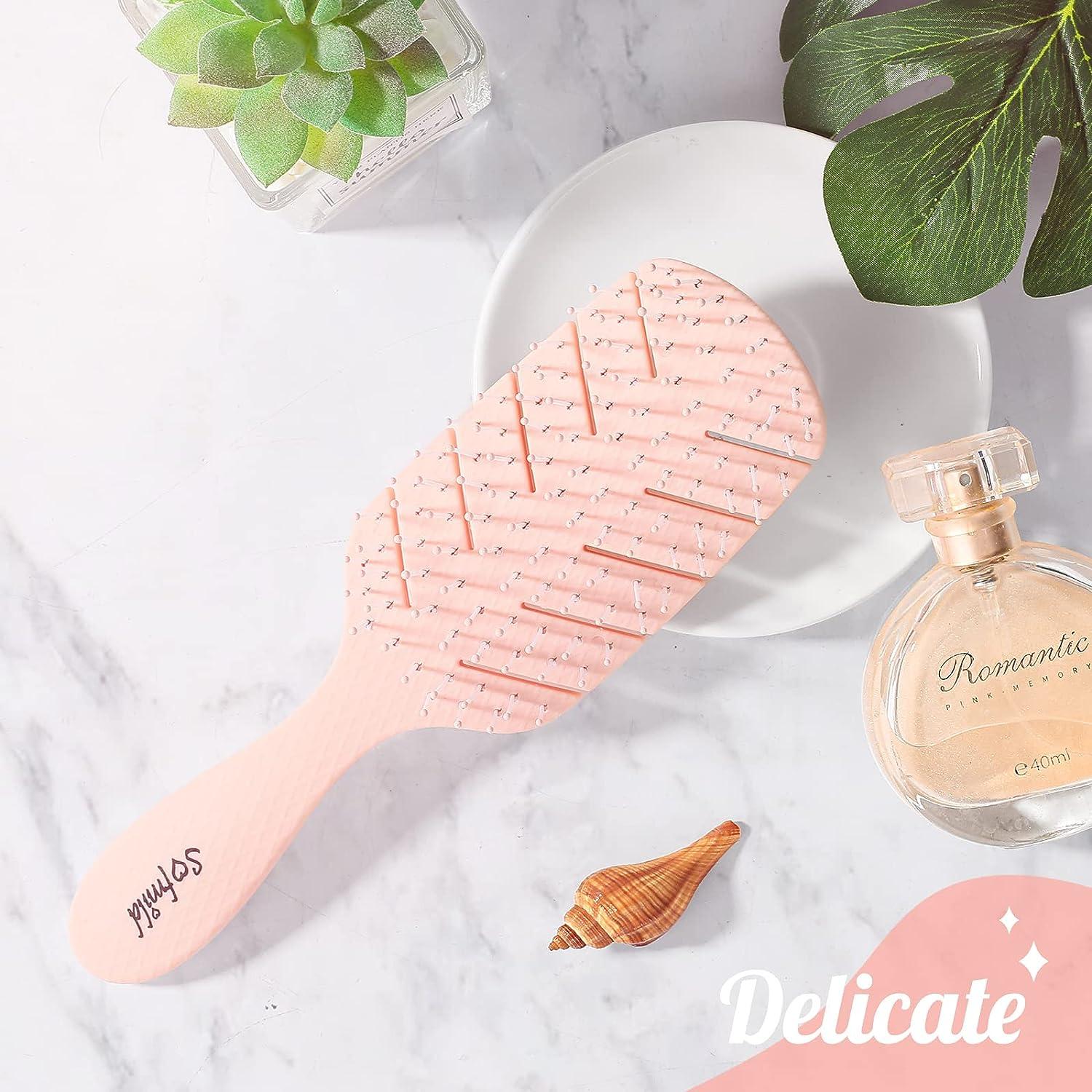 So Eco Flexi Paddle Detangling Hair Brush - Curved Flexible Base & Soft - View #7