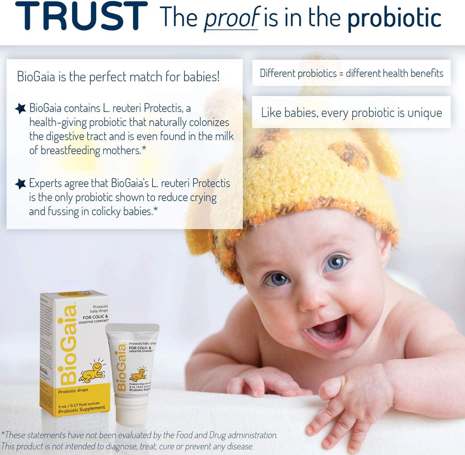 Biogaia, protectis, bébé, santé digestive, supplément probiotique, 0,17