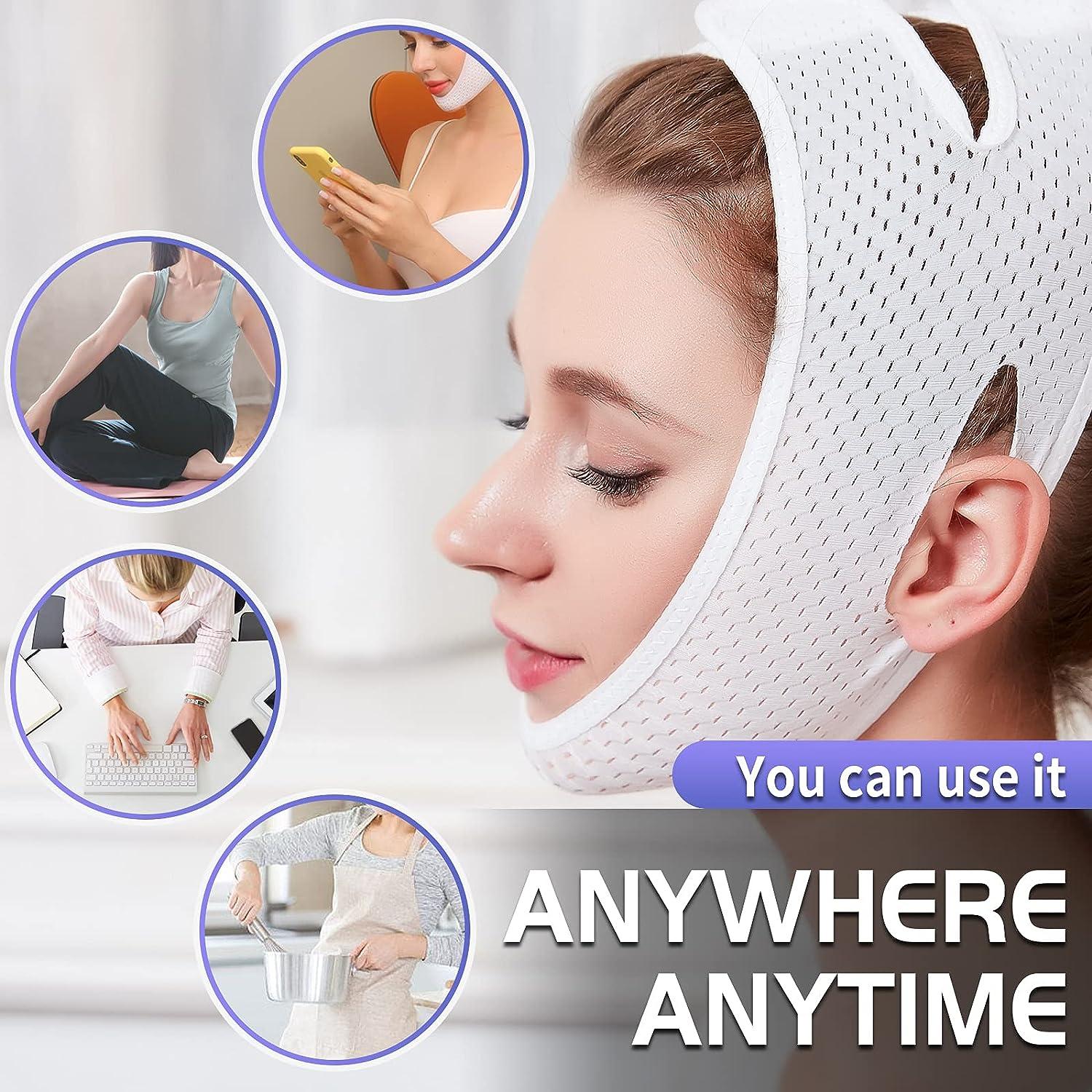 V Line Lifting Mask Face Slimming Strap Jawline Shaper & Double Chin