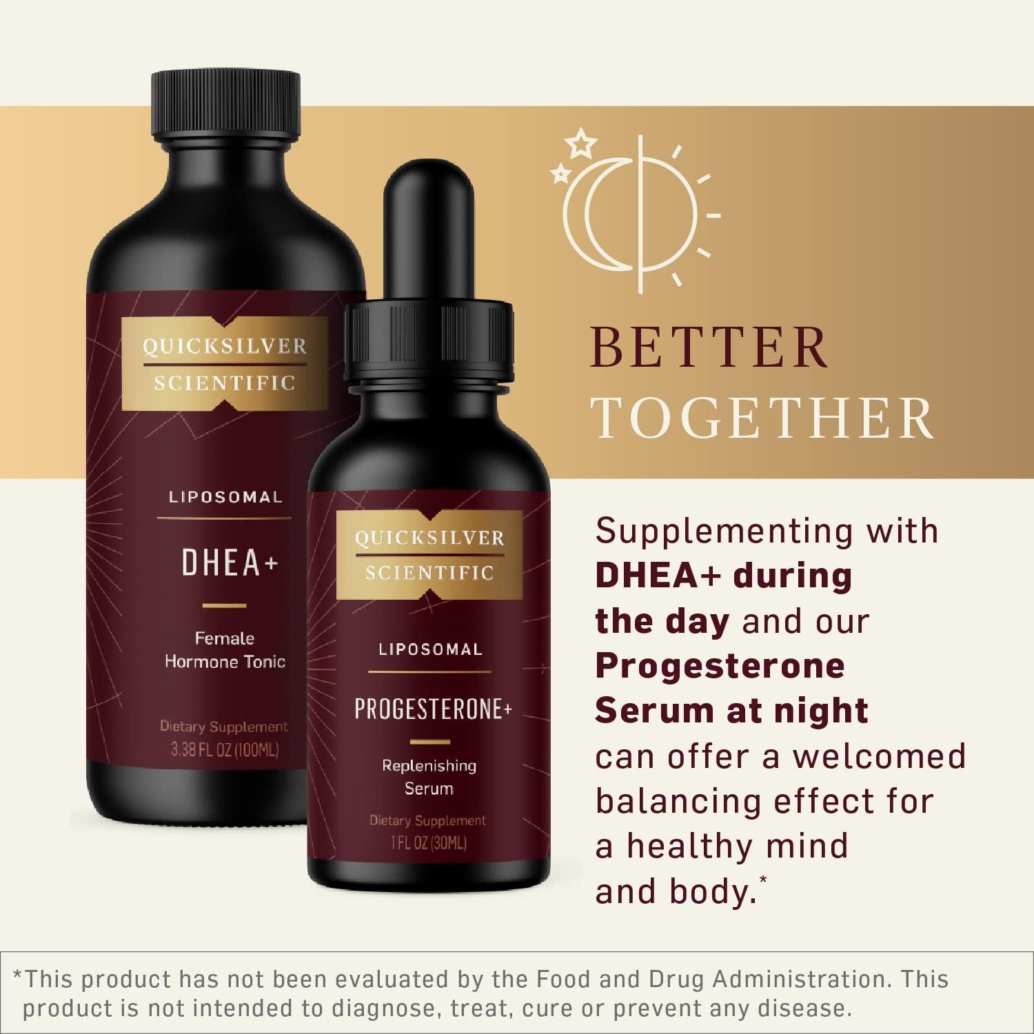 Quicksilver Scientific Nanoformulated Liquid DHEA+ Female Tonic