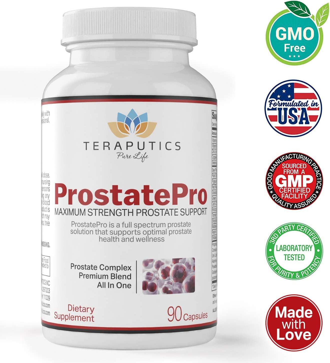 ProstatePro 33 Herbs Saw Palmetto Prostate Health Supplement for Men