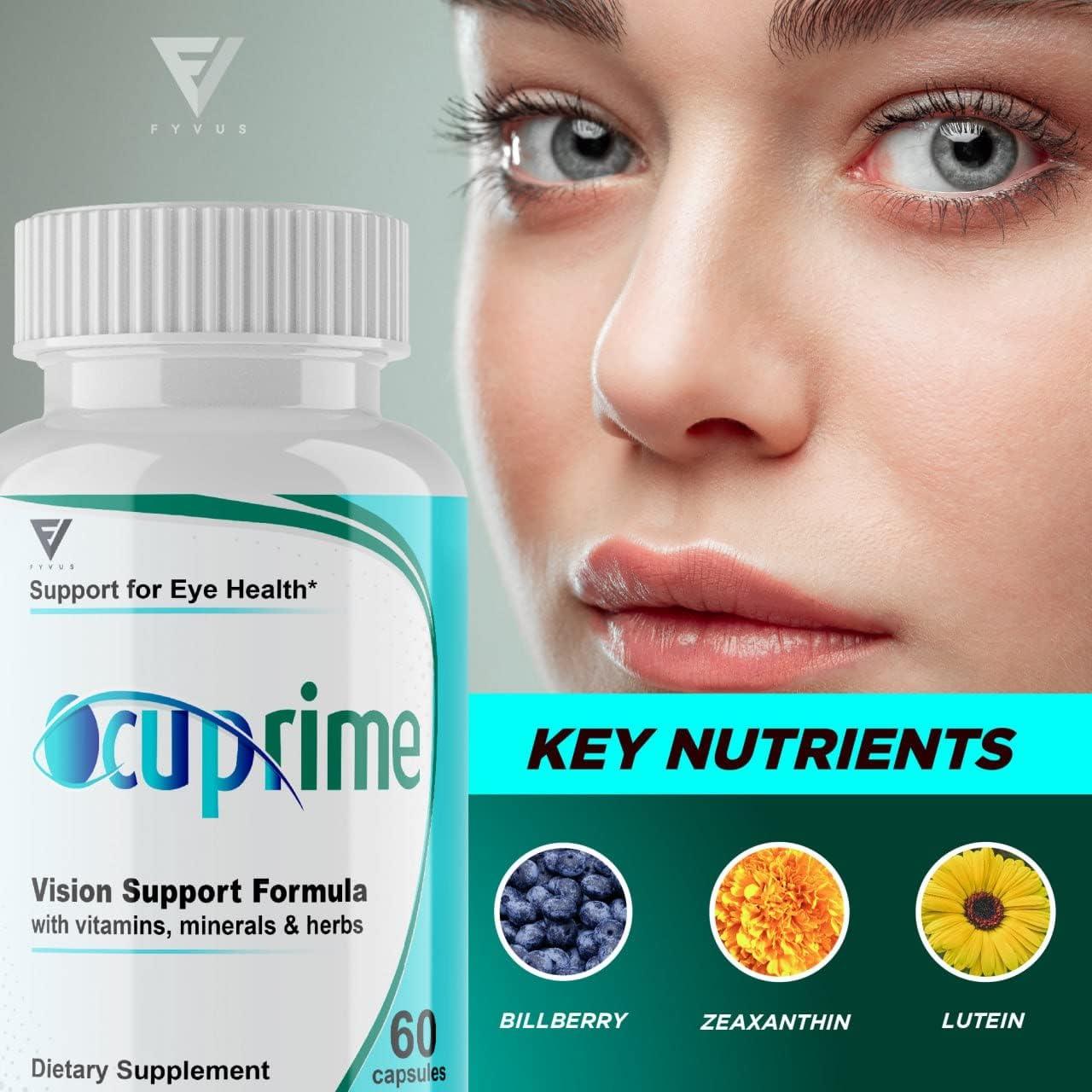 5 Pack Ocuprime for Eyes Vision Formula Occuprime Eye Vitamins