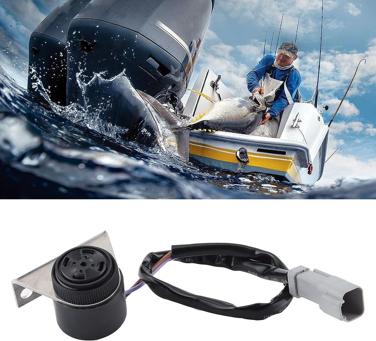 Aramox Boat Warning Buzzer Alarm Outboard Sound Beep Marine Accessory