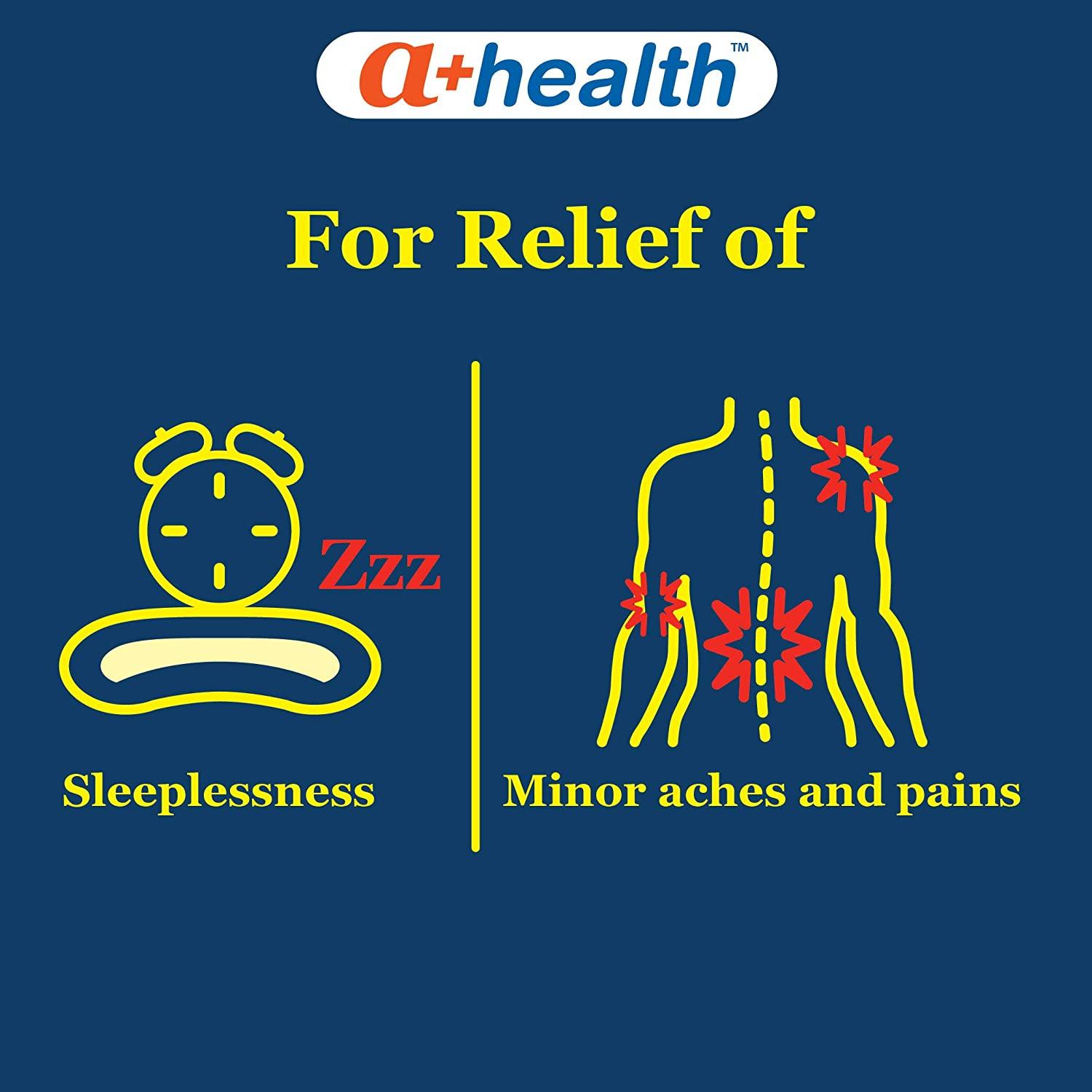 A+ Health Ibuprofen PM Softgels, Pain Reliever/Nighttime Sleep Aid (NSAID), Made in USA, 120 Count